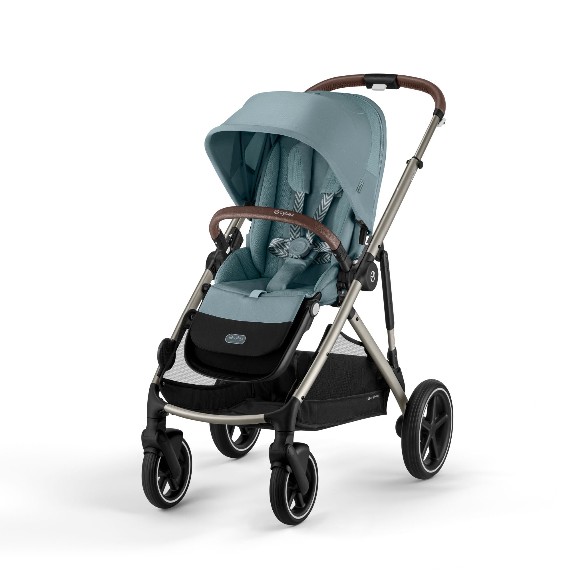 Cybex Gazelle S Essential Bundle - Taupe/Stormy Blue