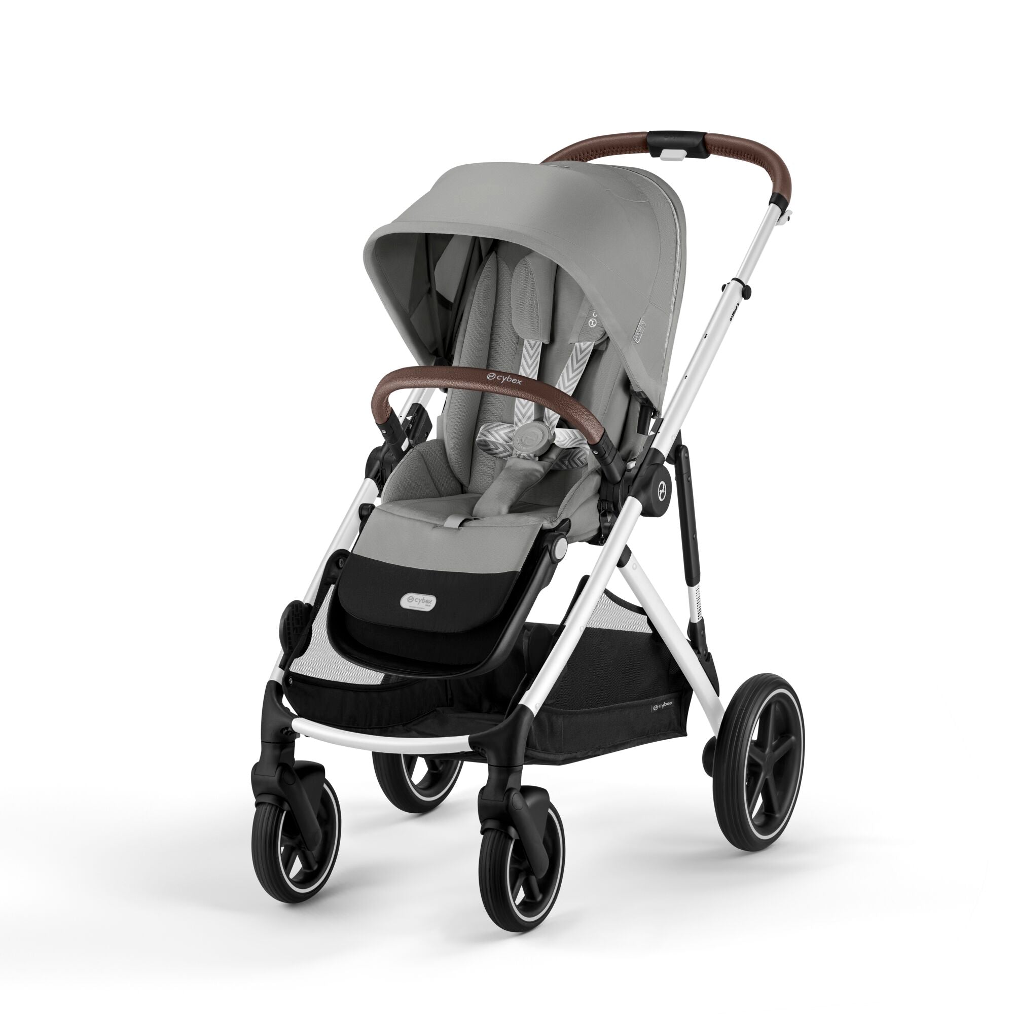 Cybex Gazelle S Essential Bundle - Silver/Stone Grey