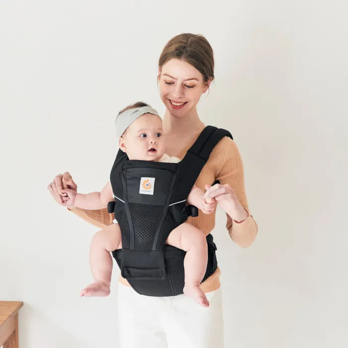 Ergobaby Alta 2-in-1 Hip Seat & Carrier - Onyx Black