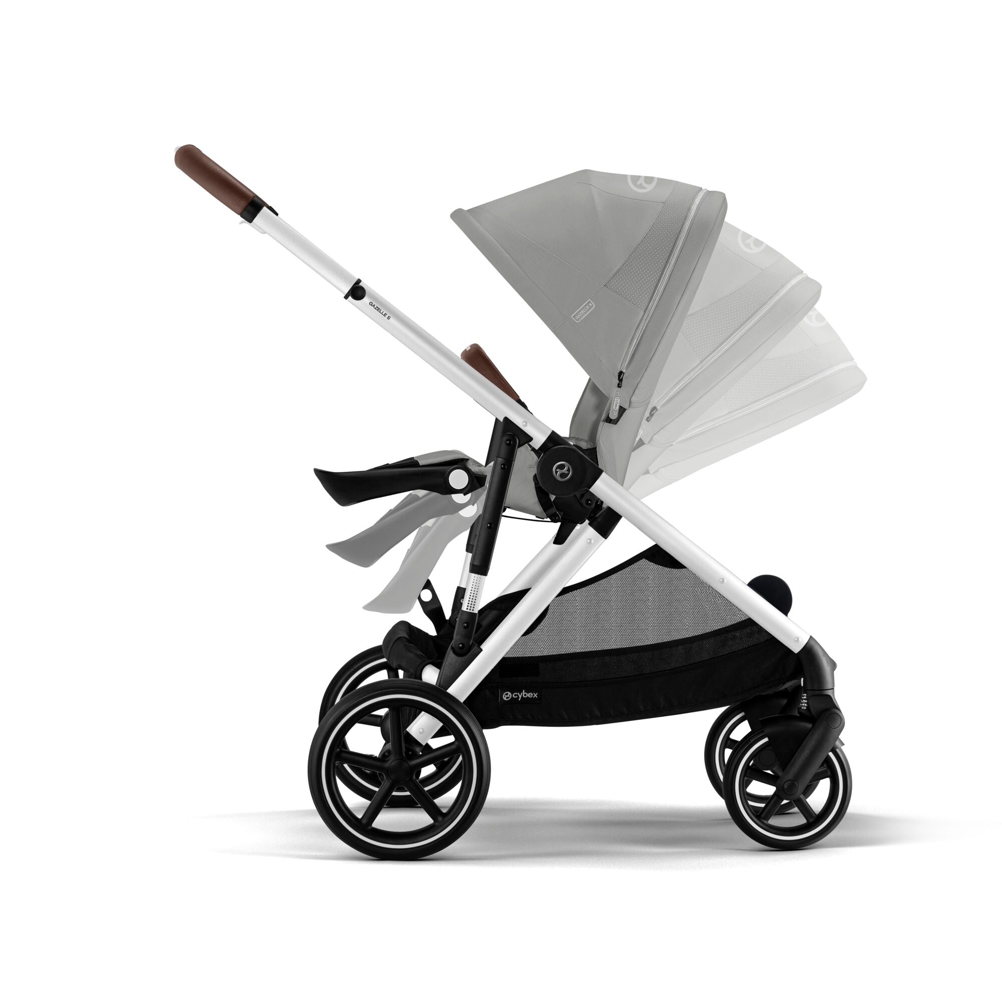 Cybex Gazelle S Comfort Bundle - Silver/Stone Grey