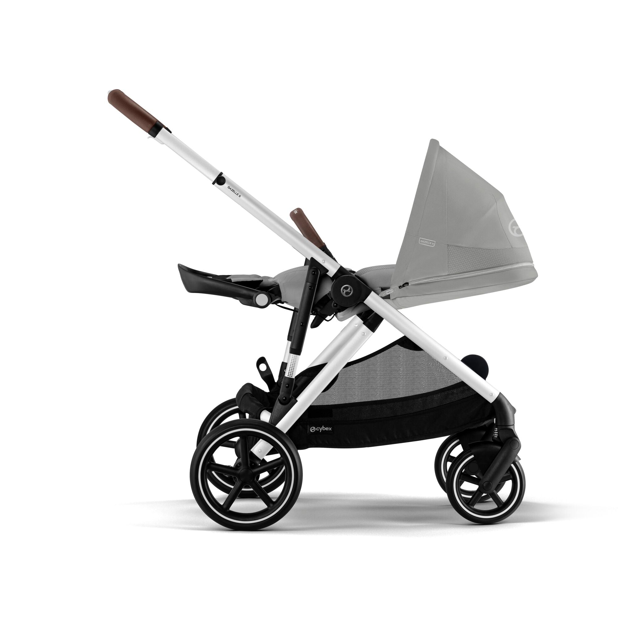 Cybex Gazelle S Comfort Bundle - Silver/Stone Grey