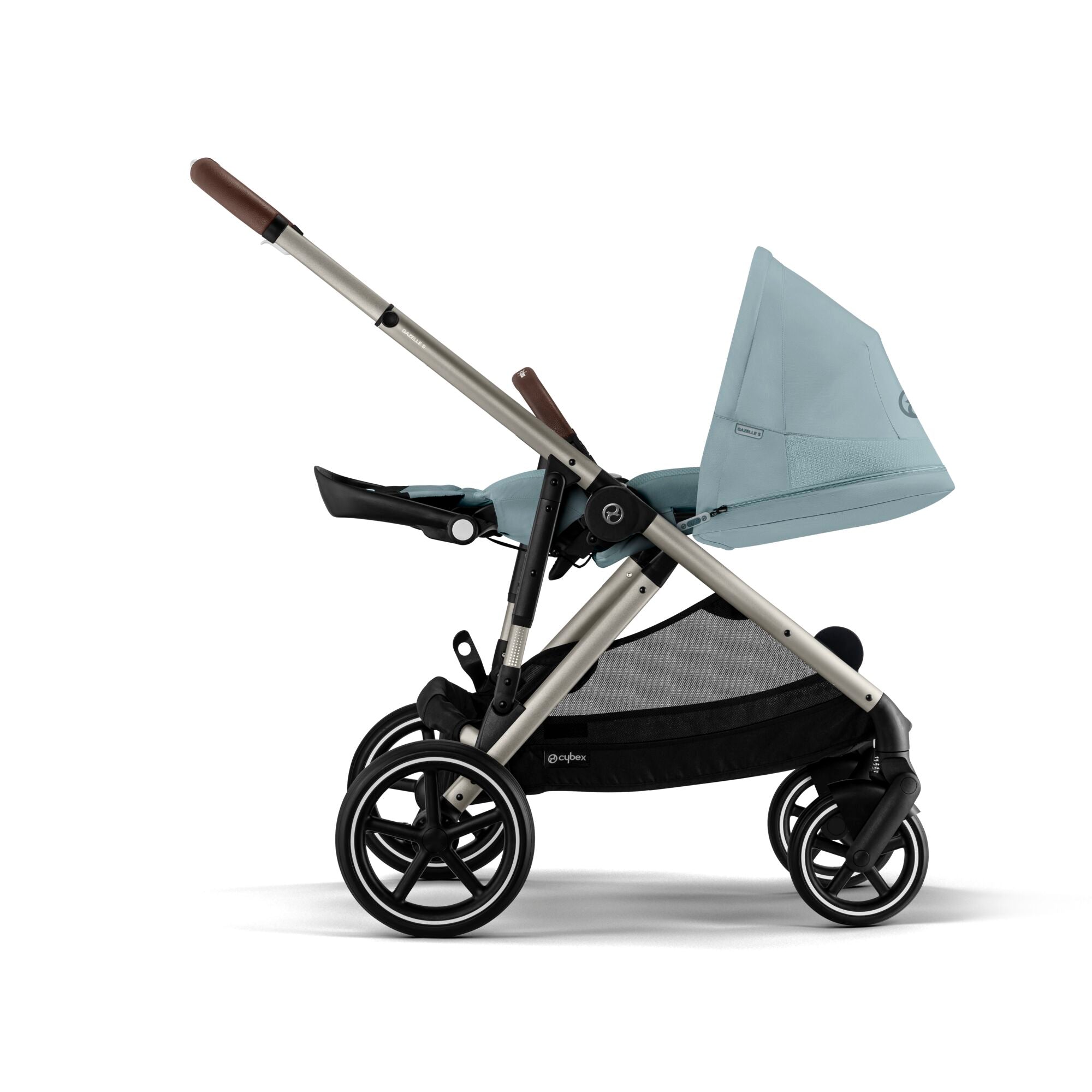 Cybex Gazelle S Essential Bundle - Taupe/Stormy Blue