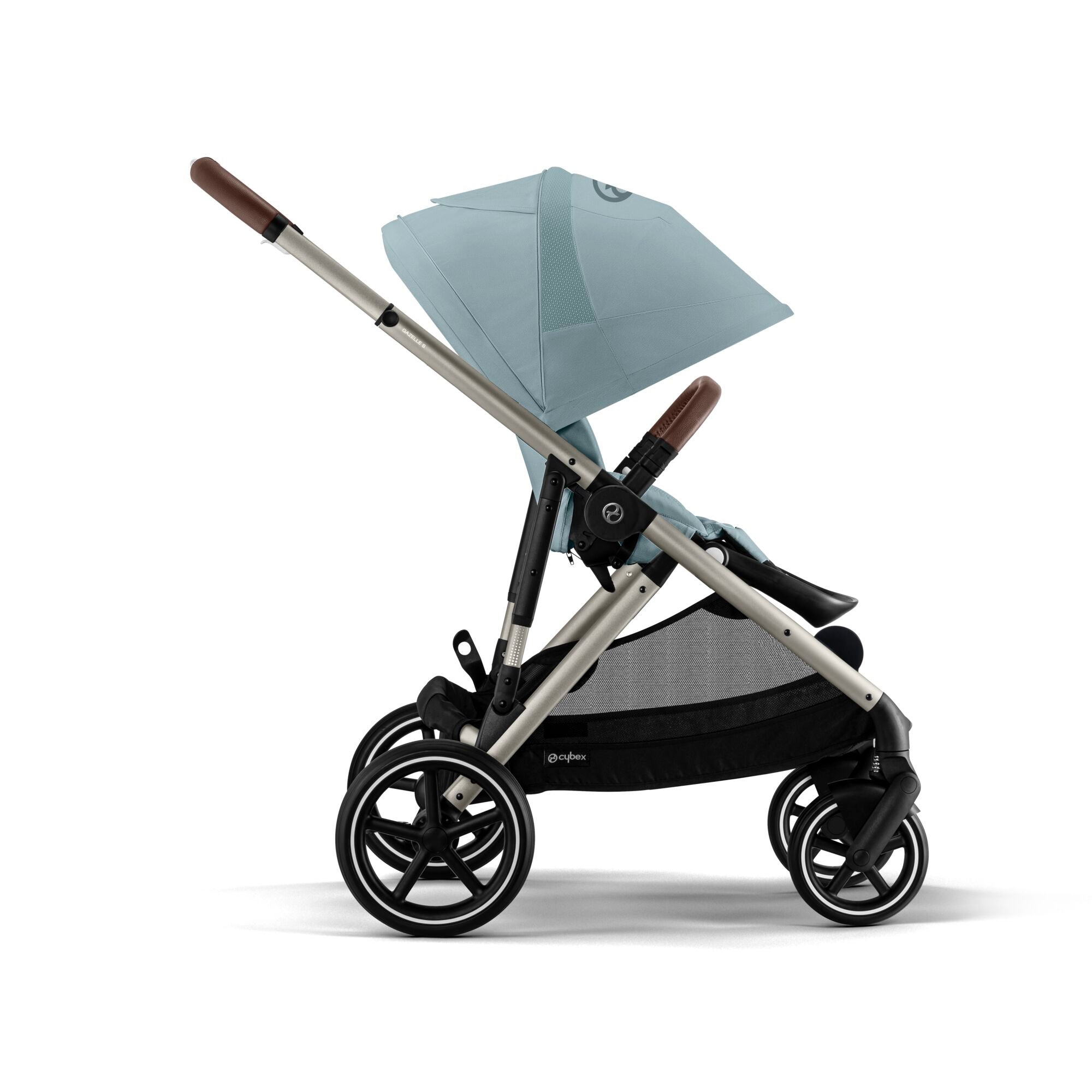 Cybex Gazelle S Essential Bundle - Taupe/Stormy Blue