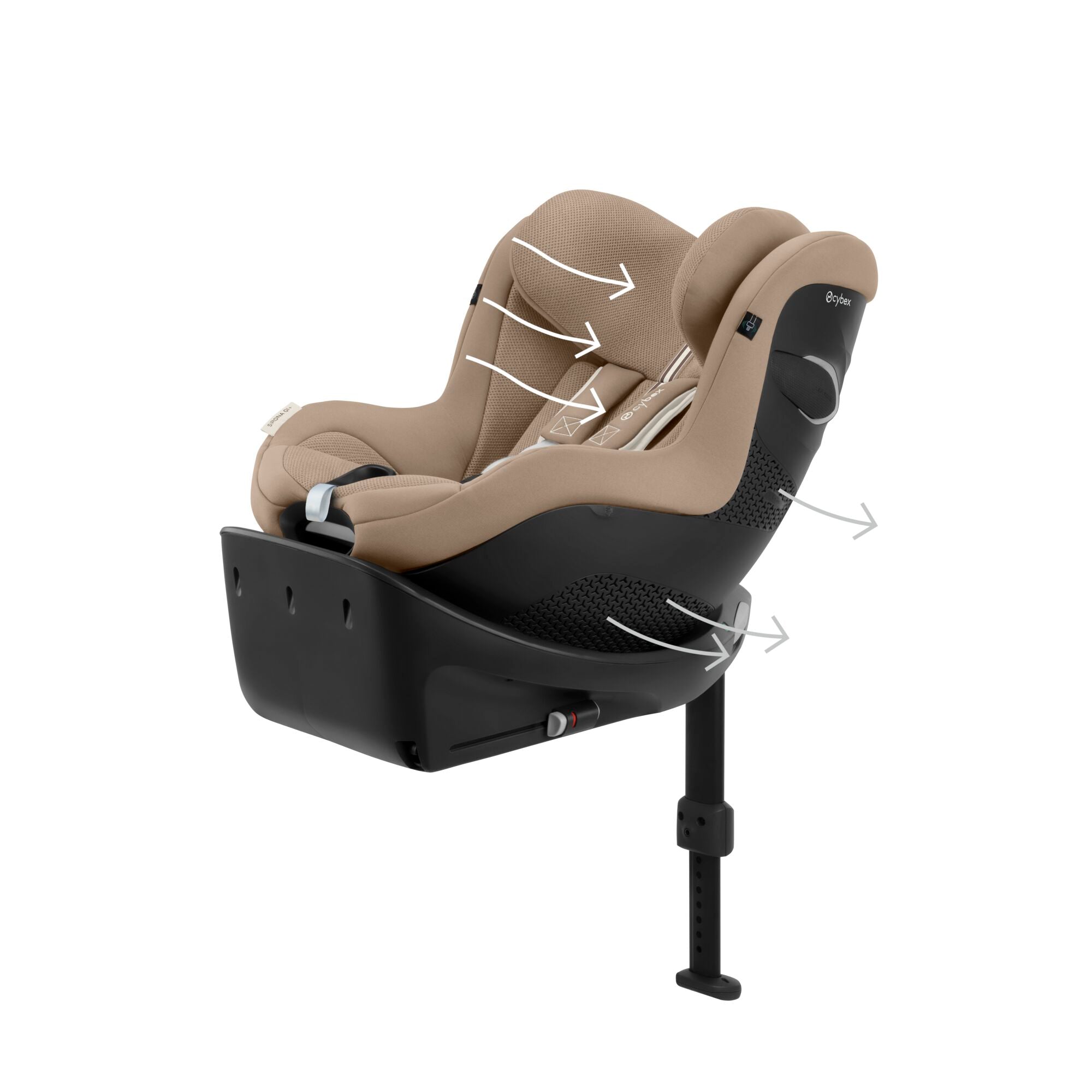 Cybex Sirona Gi i-Size Plus - Almond Beige