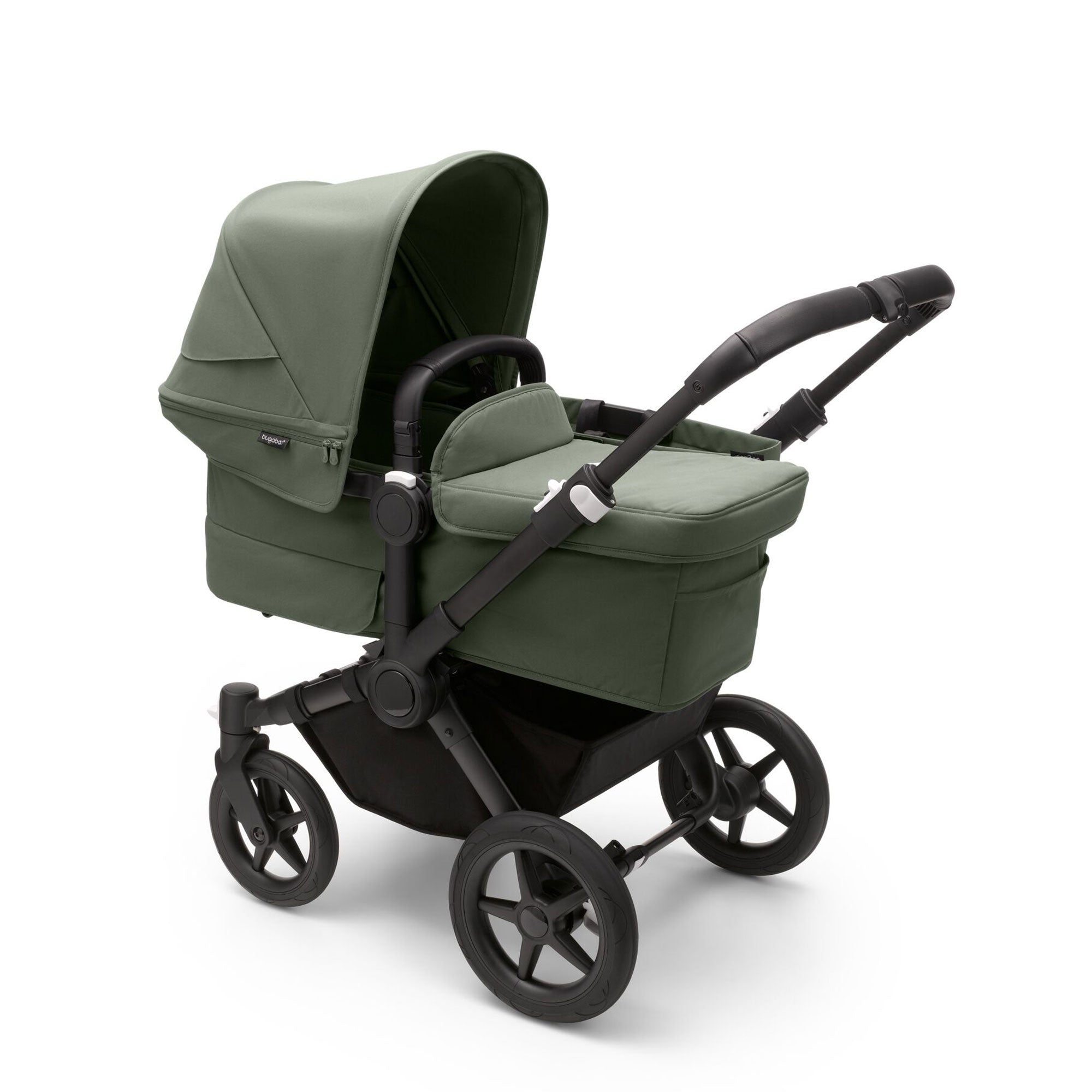 Bugaboo Donkey 5 Mono Cloud T Travel System - Forest Green