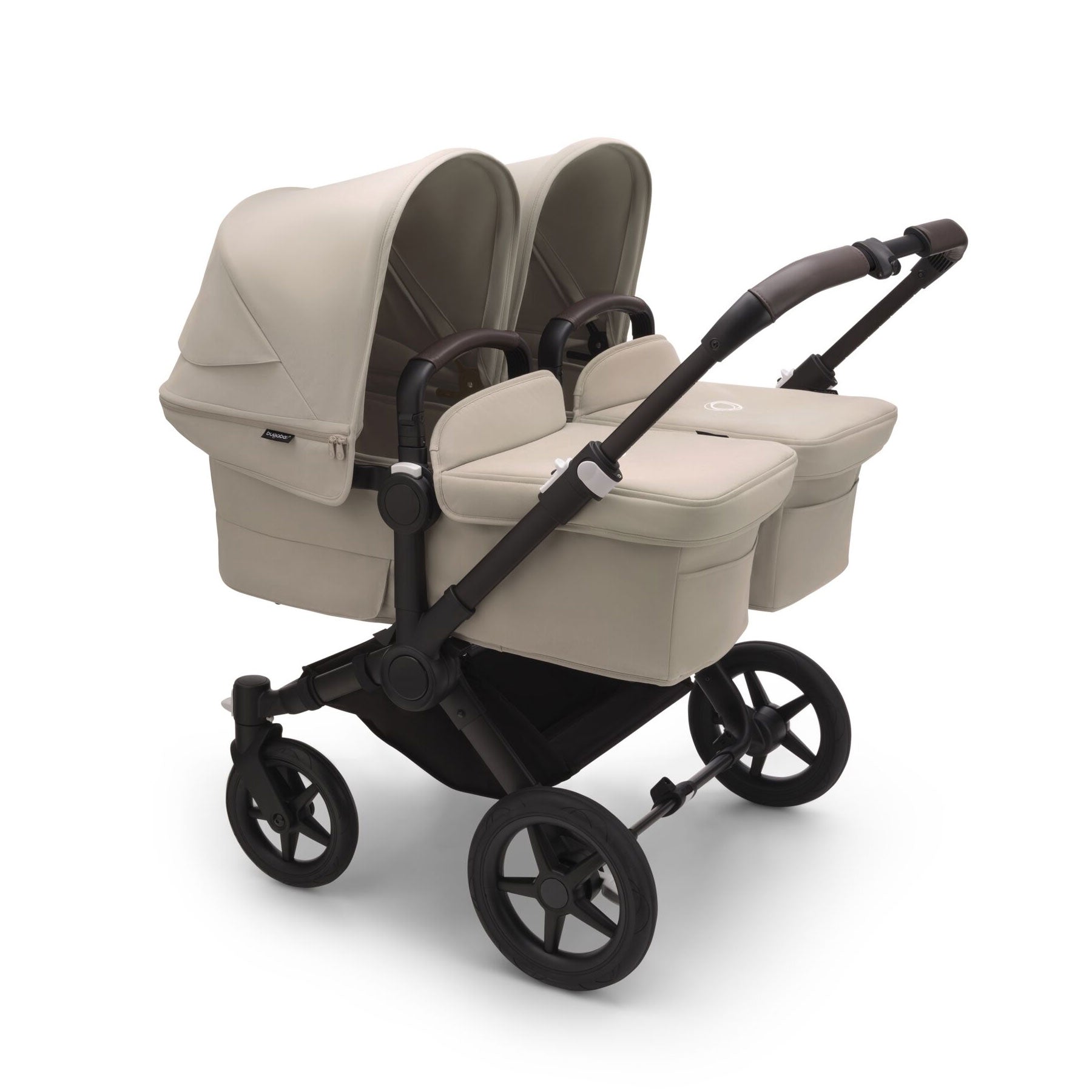 Bugaboo Donkey 5 Twin Complete Turtle Travel System - Desert Taupe