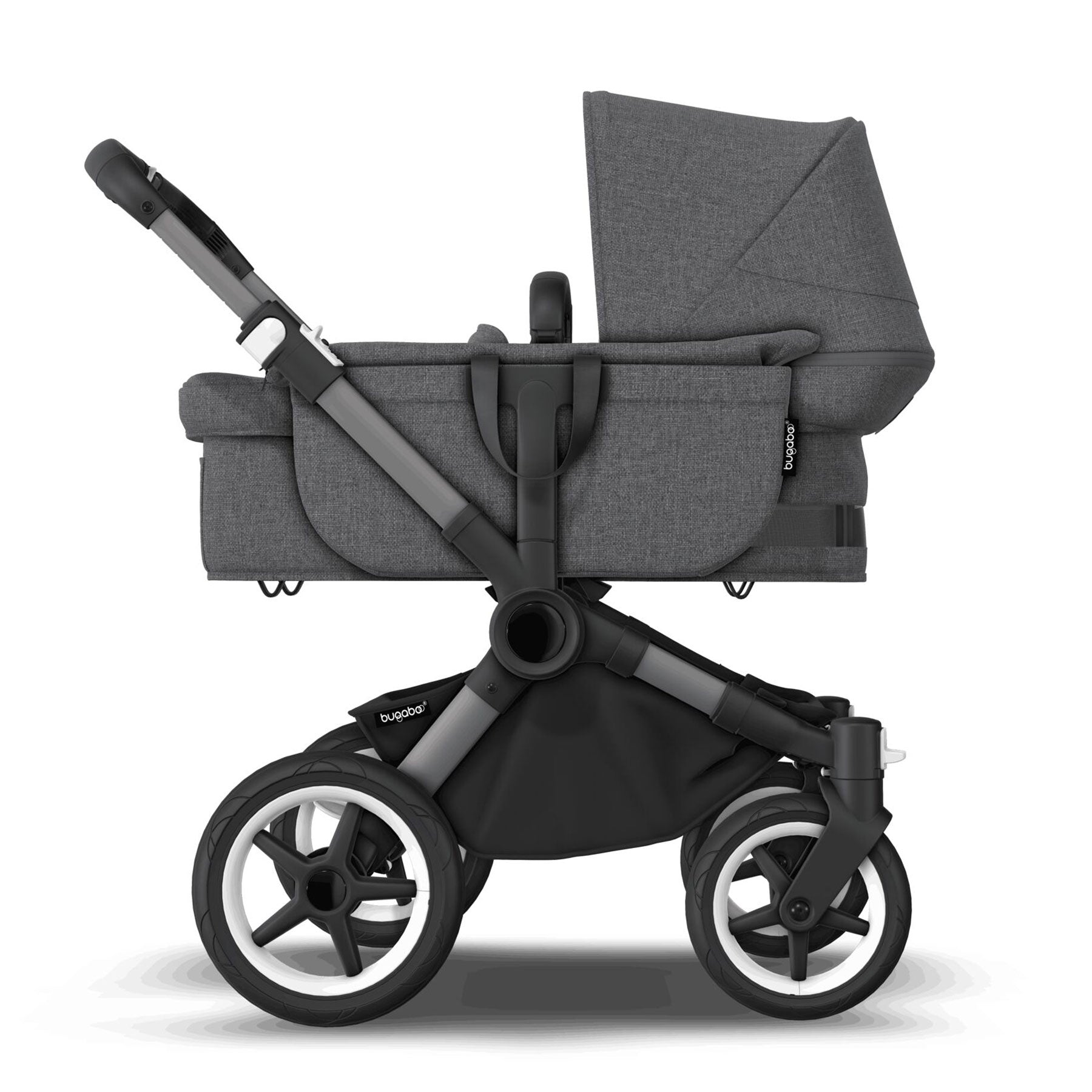 Bugaboo Donkey 5 Mono Cloud T Travel System - Grey Mélange