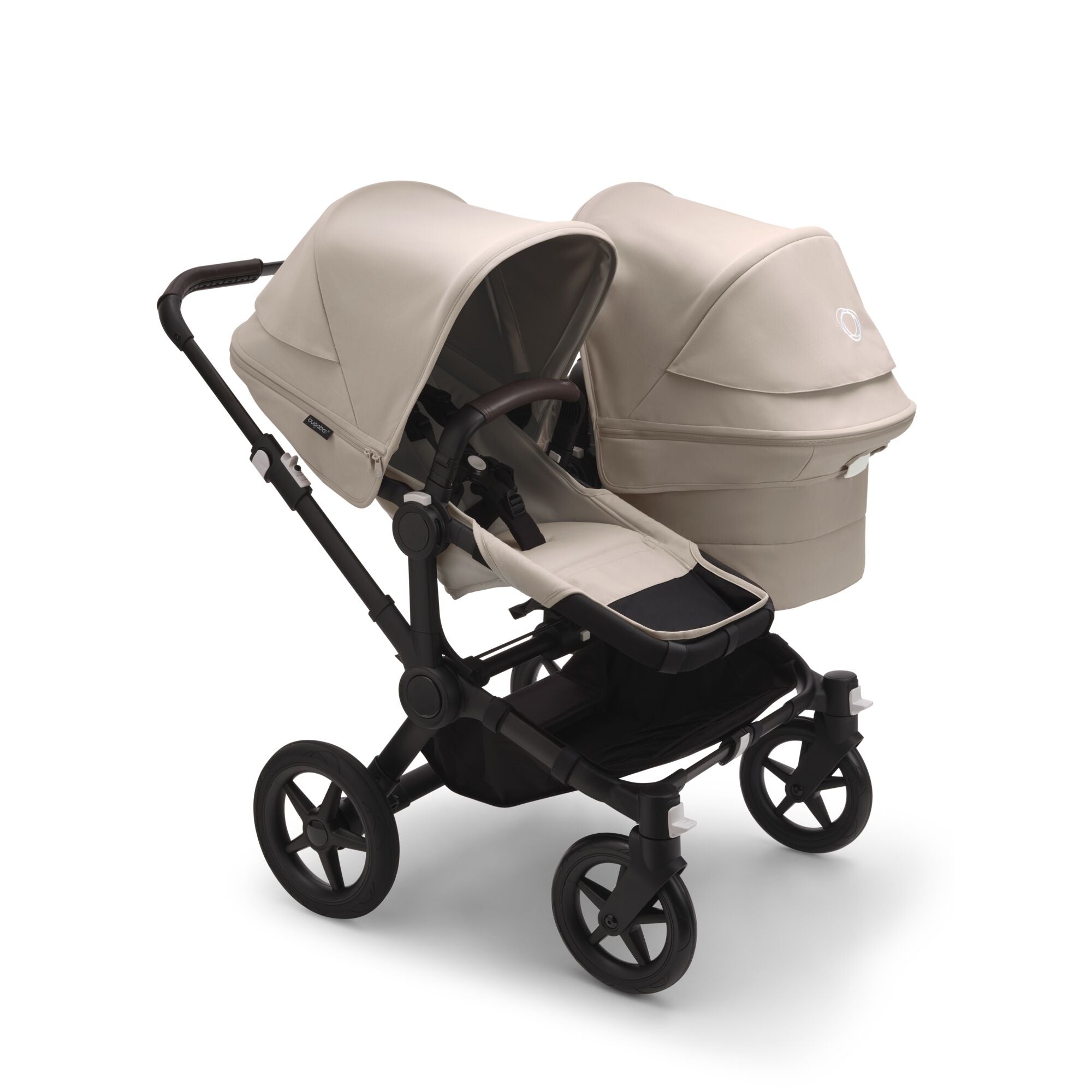 Bugaboo Donkey 5 Duo Complete Cloud T Travel System - Desert Taupe