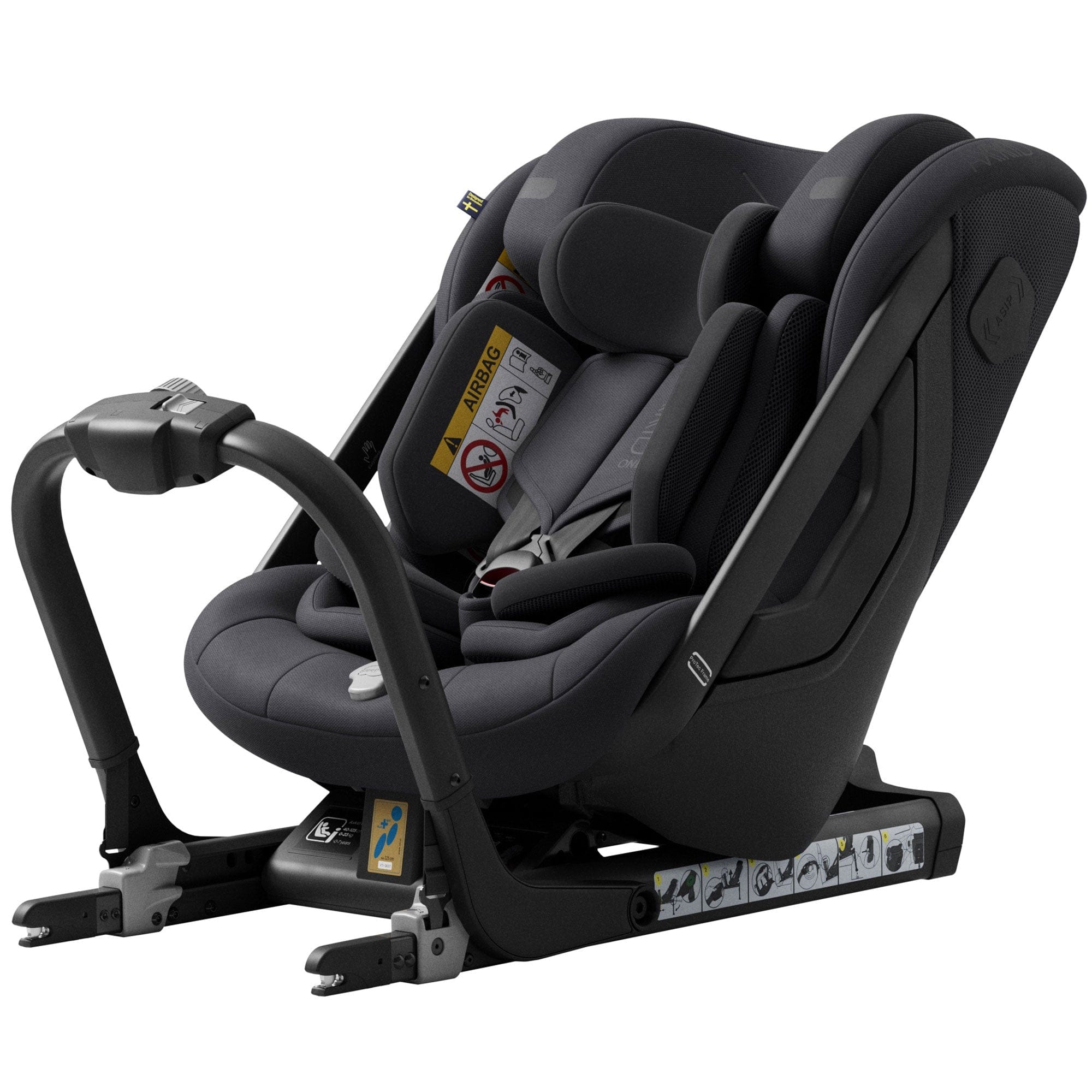 Axkid Extended Rear Facing Car Seats Axkid One 3+ in Coastal Storm Black 25120239