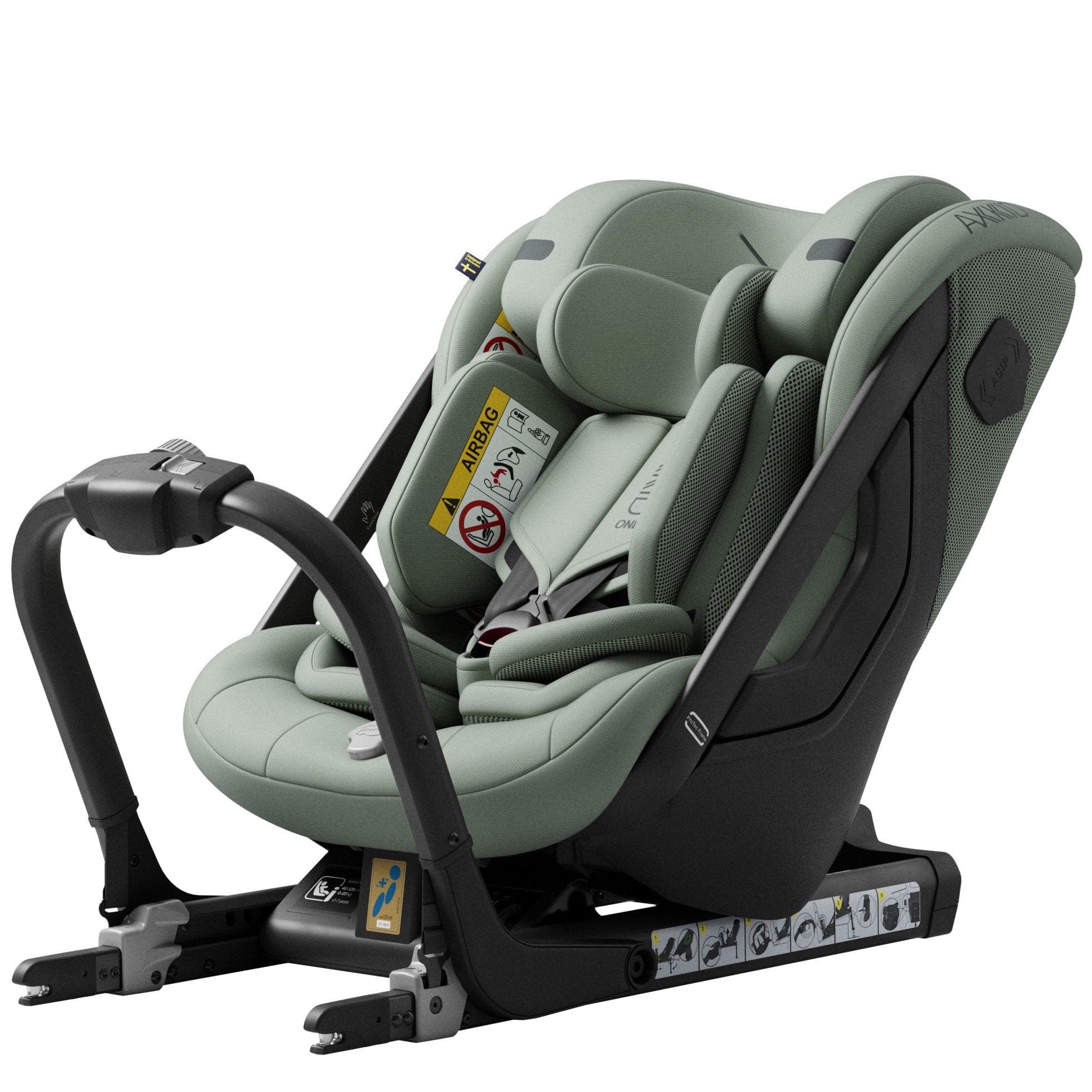 Axkid Extended Rear Facing Car Seats Axkid One 3+ in Nordic Bloom Green 25120242