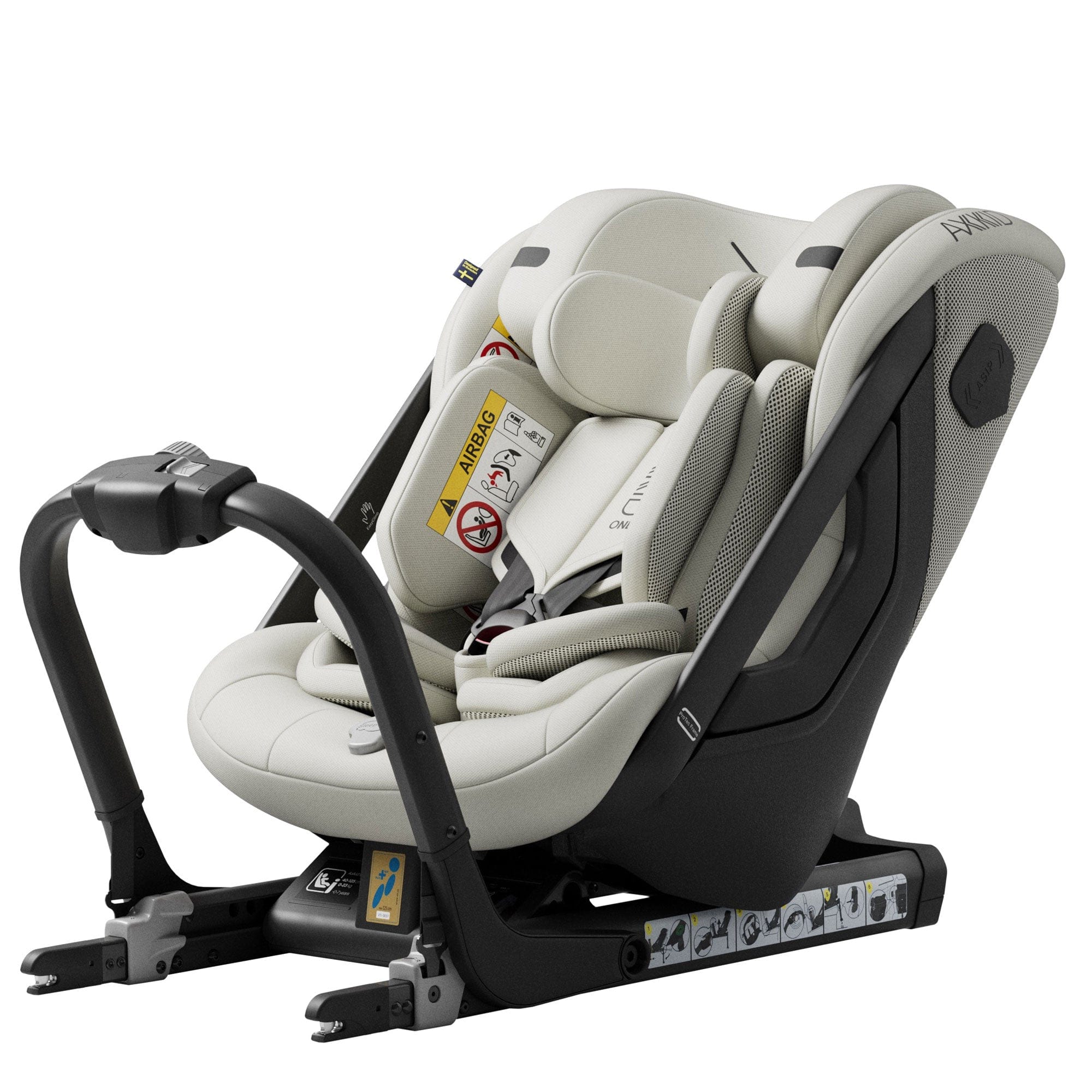 Axkid Extended Rear Facing Car Seats Axkid One 3+ in Beach Grass Beige 25120243