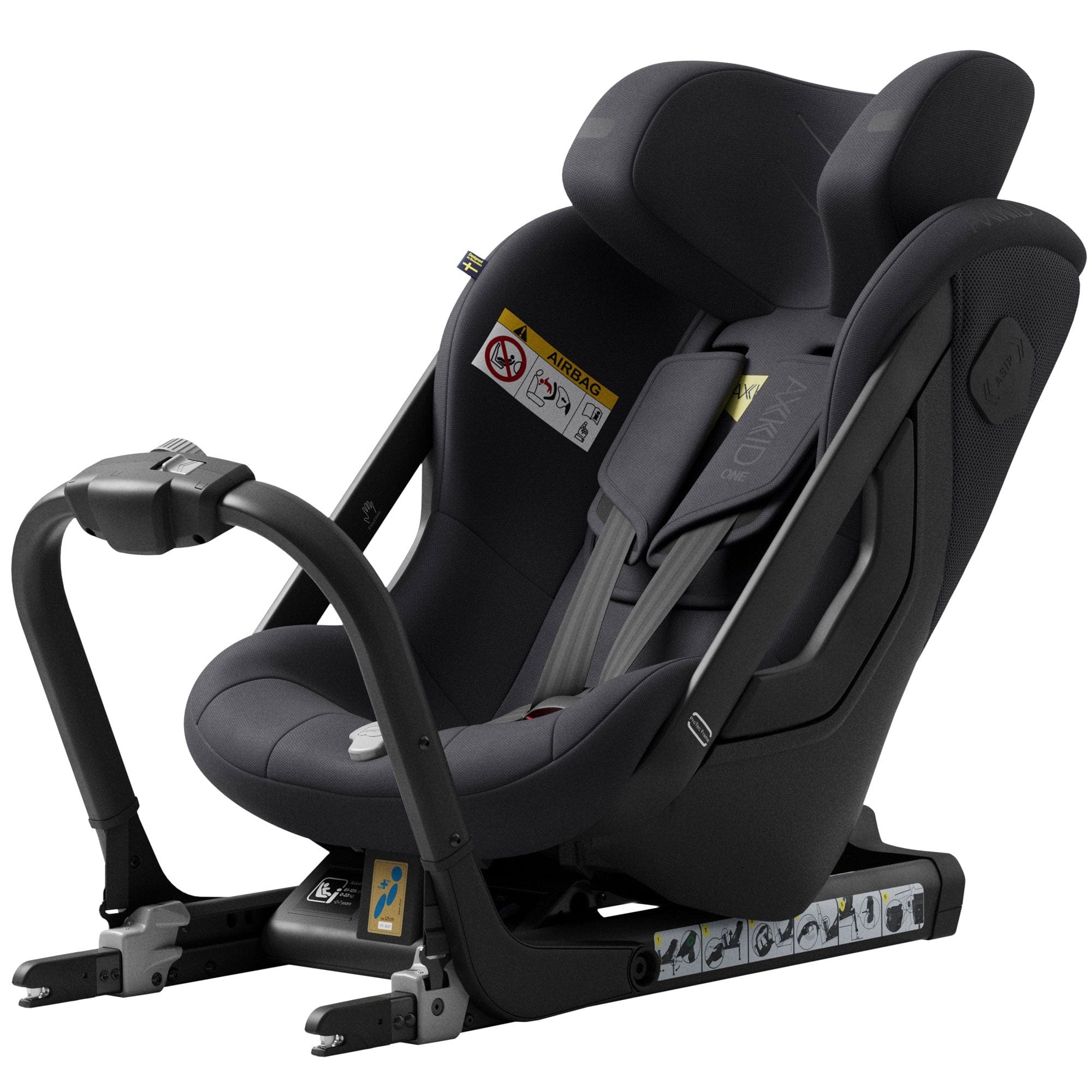 Axkid Extended Rear Facing Car Seats Axkid One 3 in Coastal Storm Black 25110239