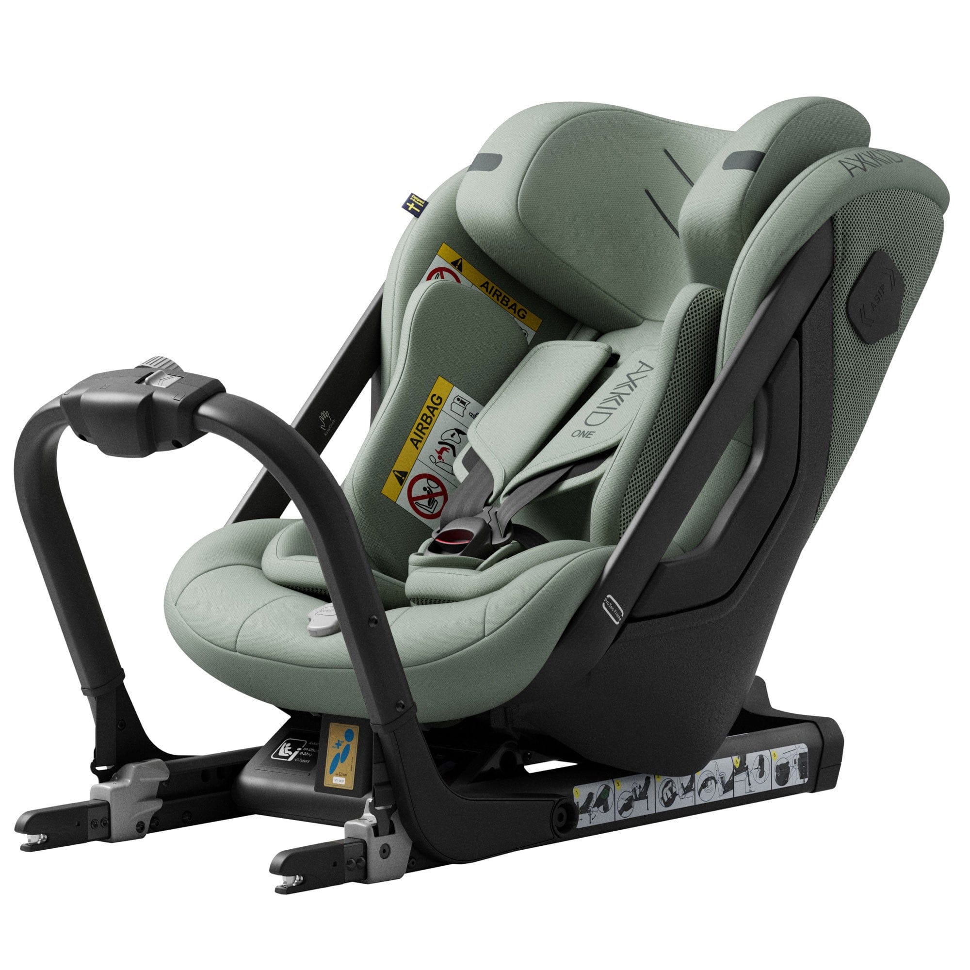 Axkid Extended Rear Facing Car Seats Axkid One 3 in Nordic Bloom Green 25110242