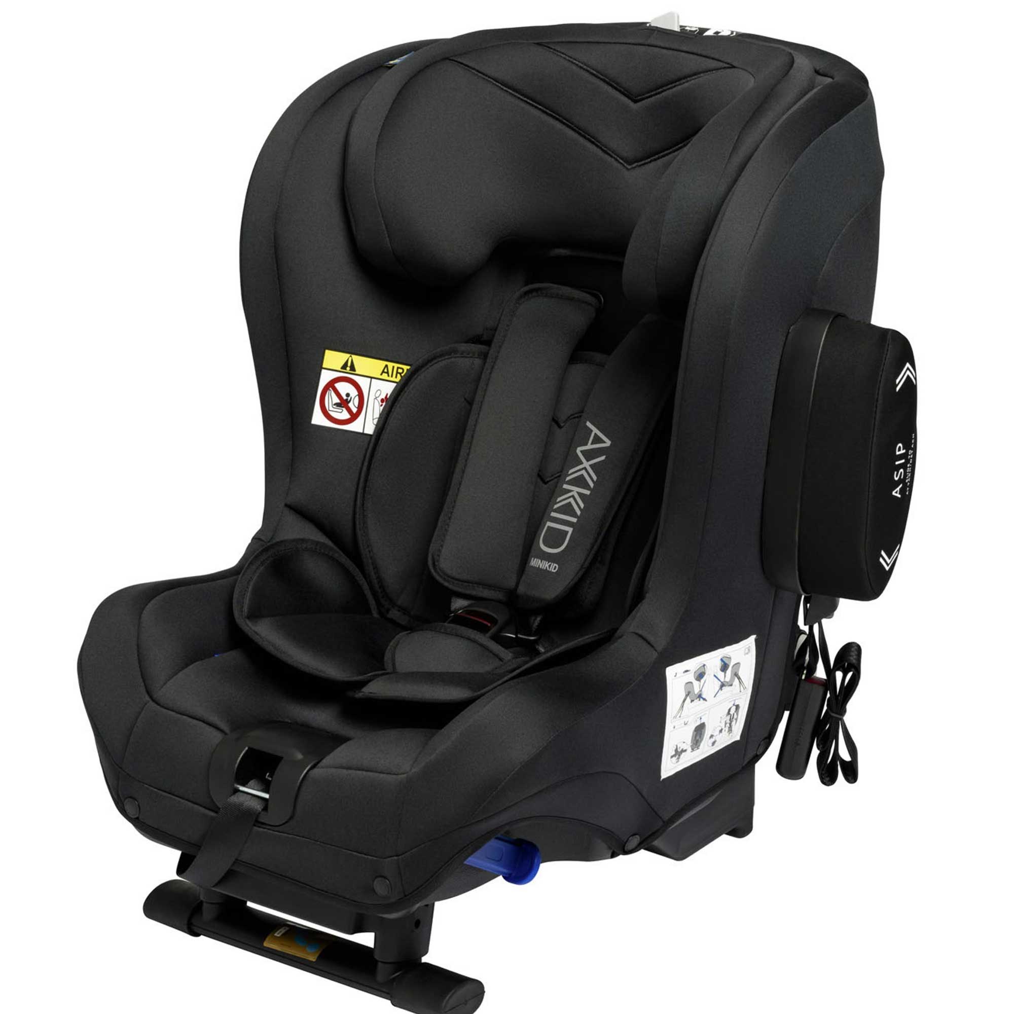 Axkid rear facing car seats Axkid Minikid 2 - Shell Black Premium & Free Wedge 15628-SHL-BLK