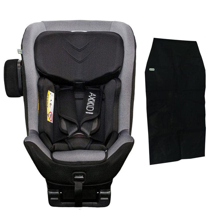 Axkid rear facing car seats Axkid Movekid Car Seat - Granite with Free Accessory 17159-GRA-WED