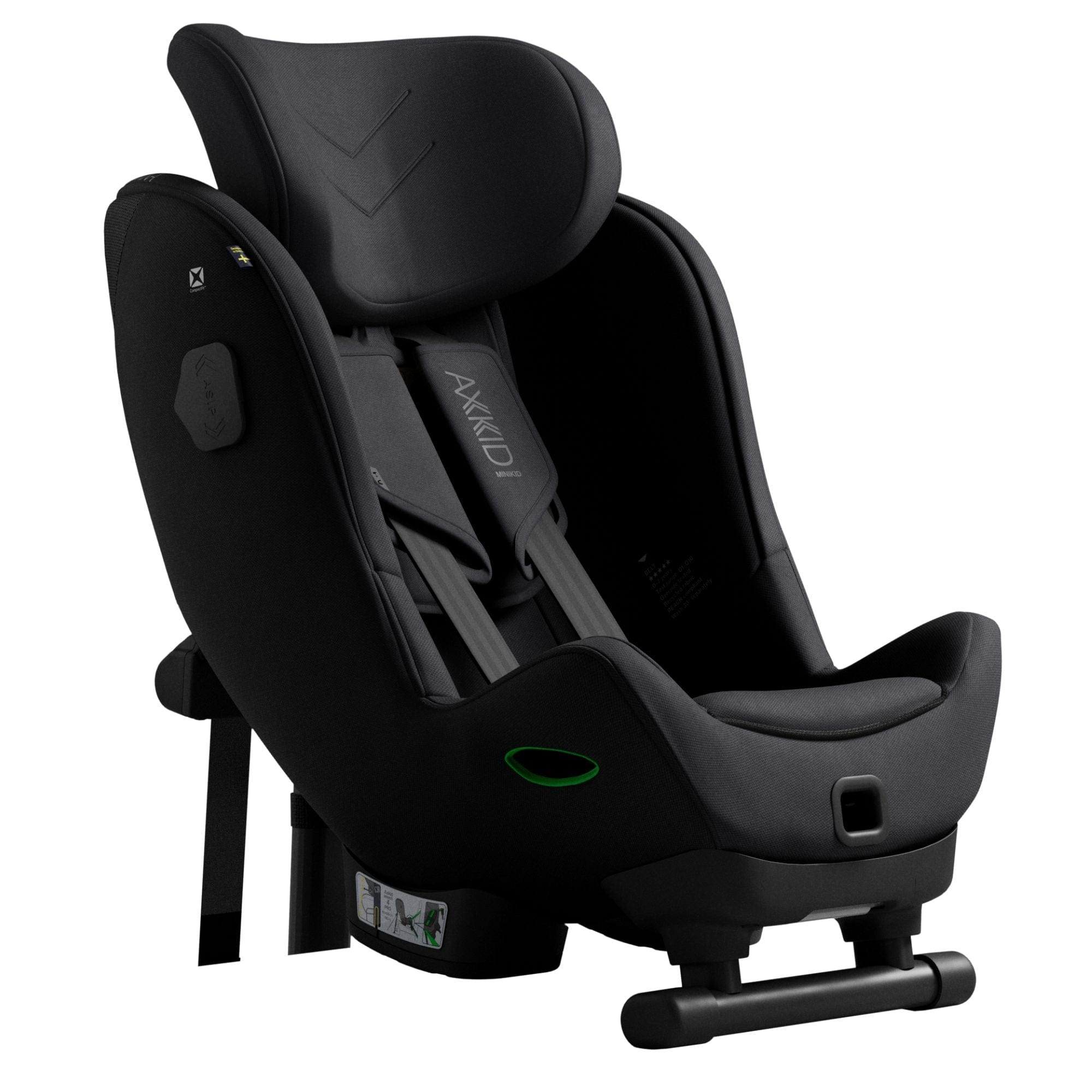 Axkid rear facing car seats Axkid Minikid 4 Max R129 Car Seat - Coastal Storm Black 22150239