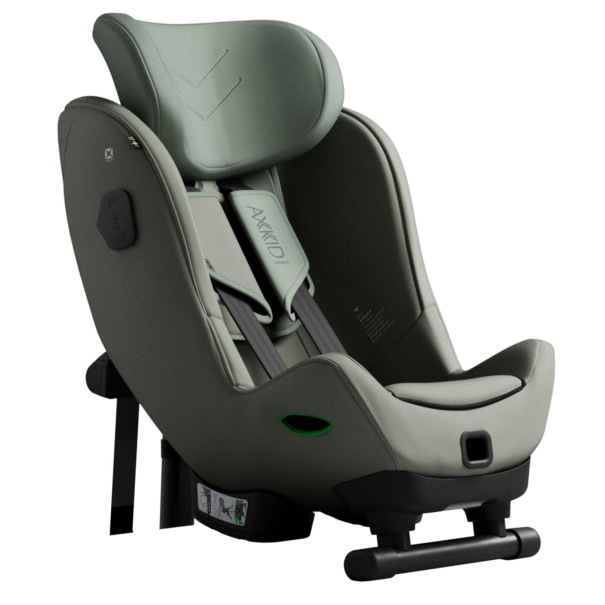 Axkid rear facing car seats Axkid Minikid 4 Max R129 Car Seat - Nordic Bloom Green 22150242