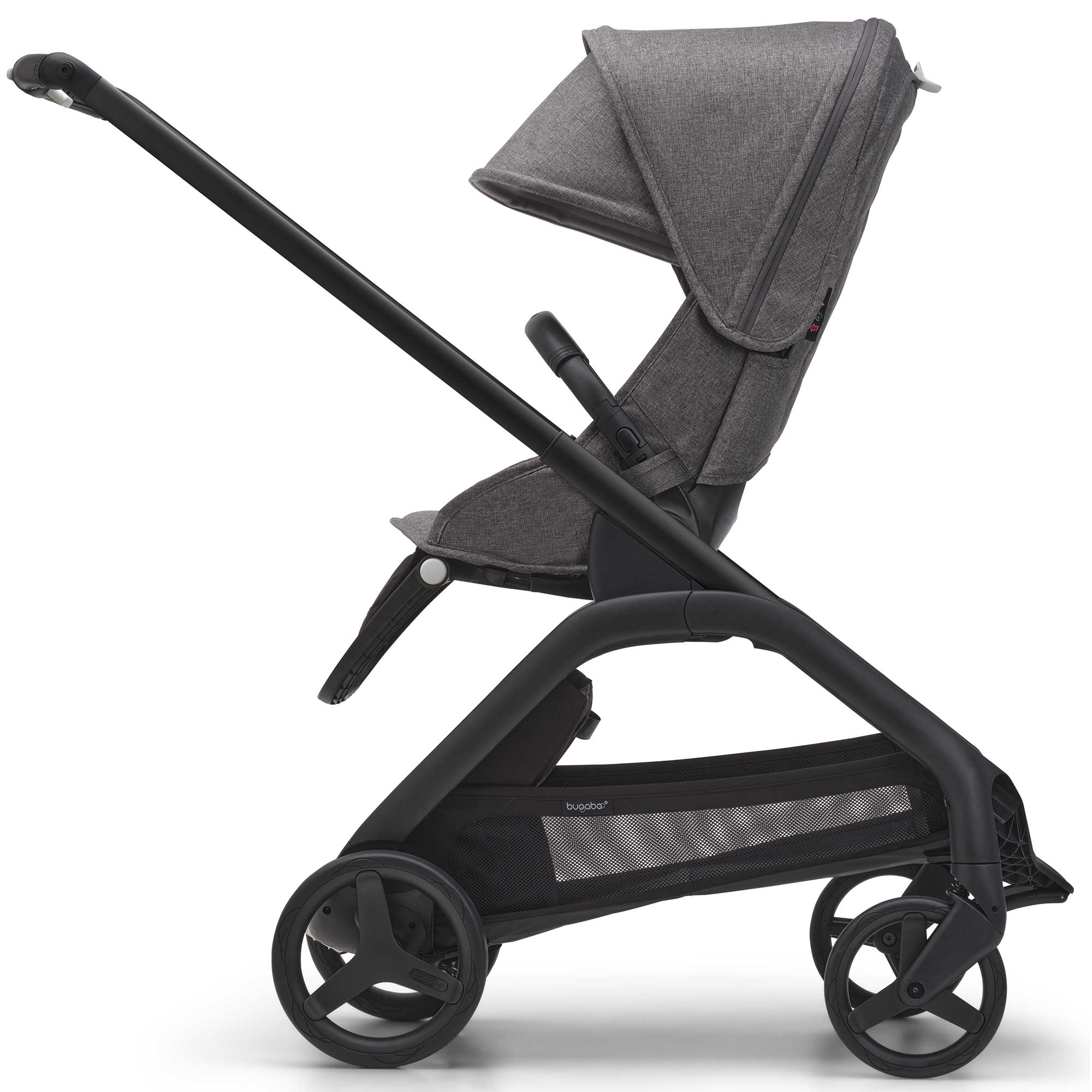 Bugaboo Baby Prams Bugaboo Dragonfly Complete Bundle in Graphite/Grey Melange 13811-GRA-GRE-MEL