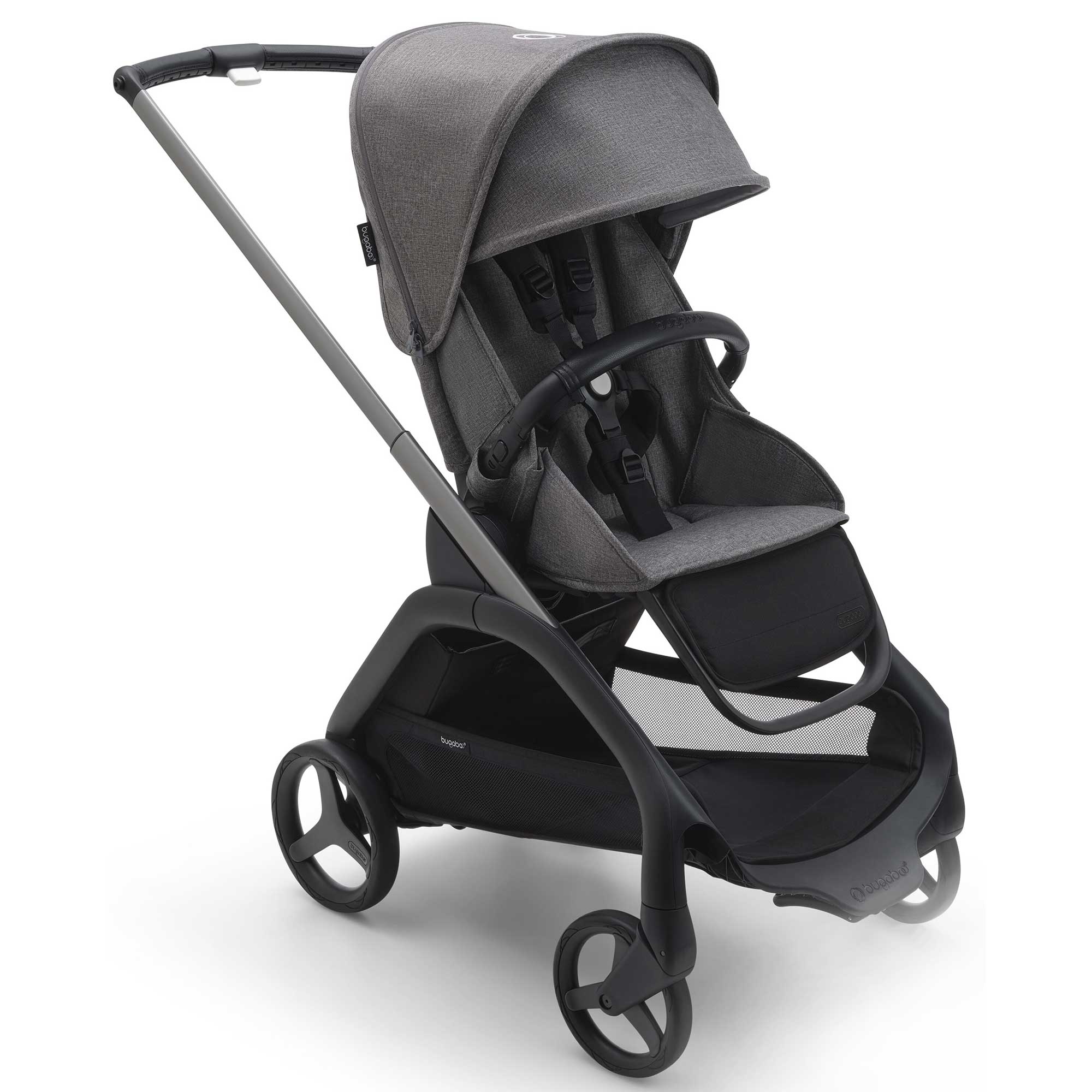 Bugaboo Baby Prams Bugaboo Dragonfly Complete Bundle in Graphite/Grey Melange 13811-GRA-GRE-MEL