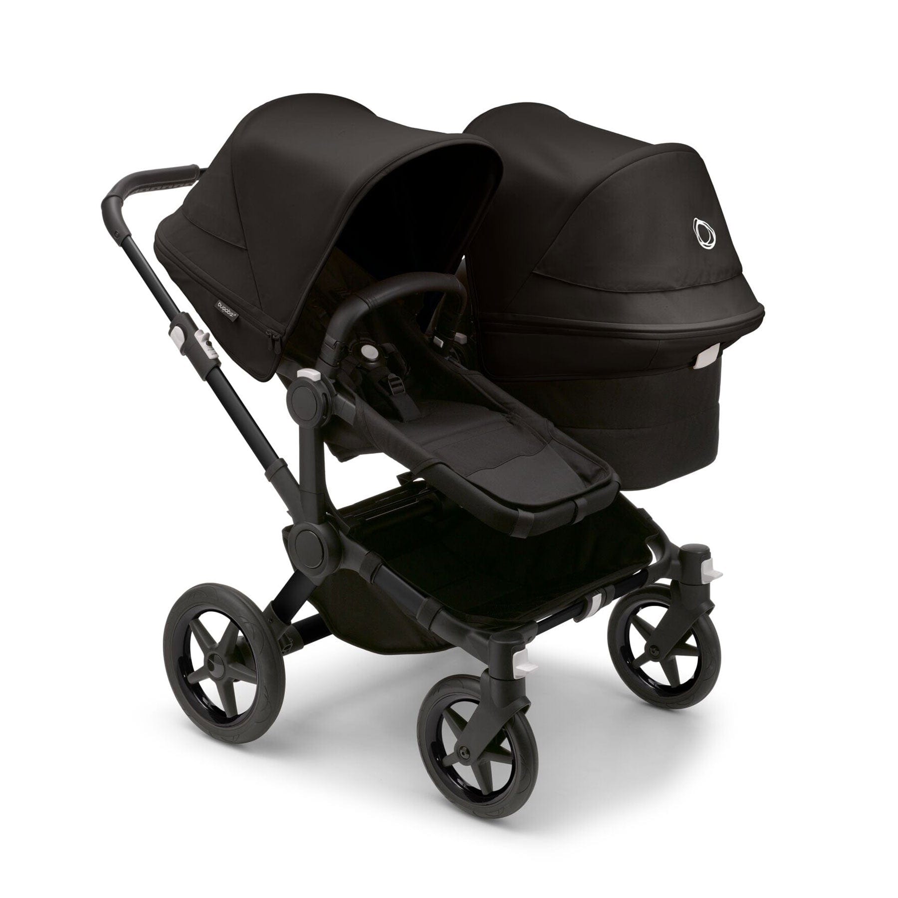 Bugaboo baby prams Bugaboo Donkey 5 Duo Complete Pushchair - Black/Midnight Black 100219002