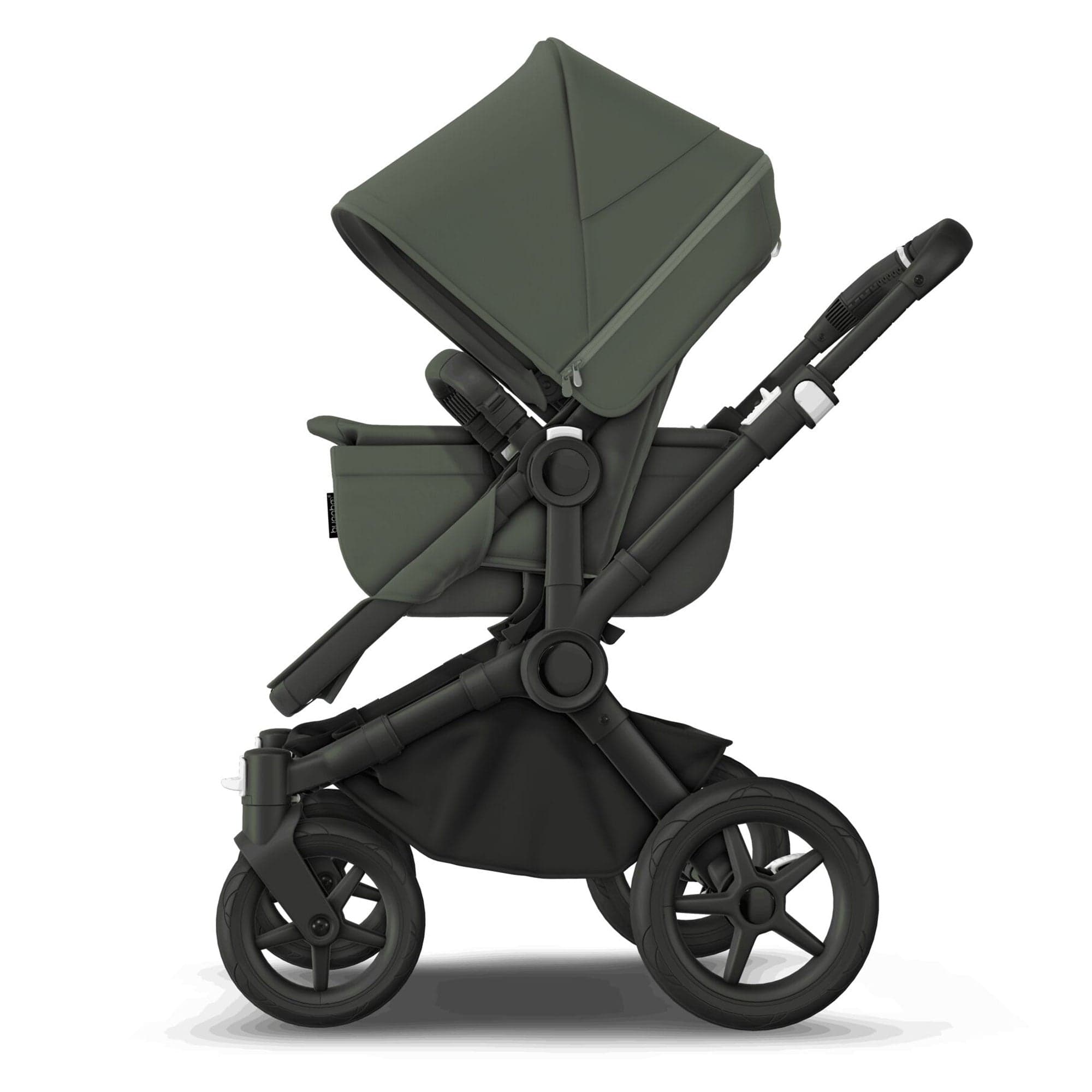 Bugaboo baby prams Bugaboo Donkey 5 Mono Complete in Black/Forest Green 100000008