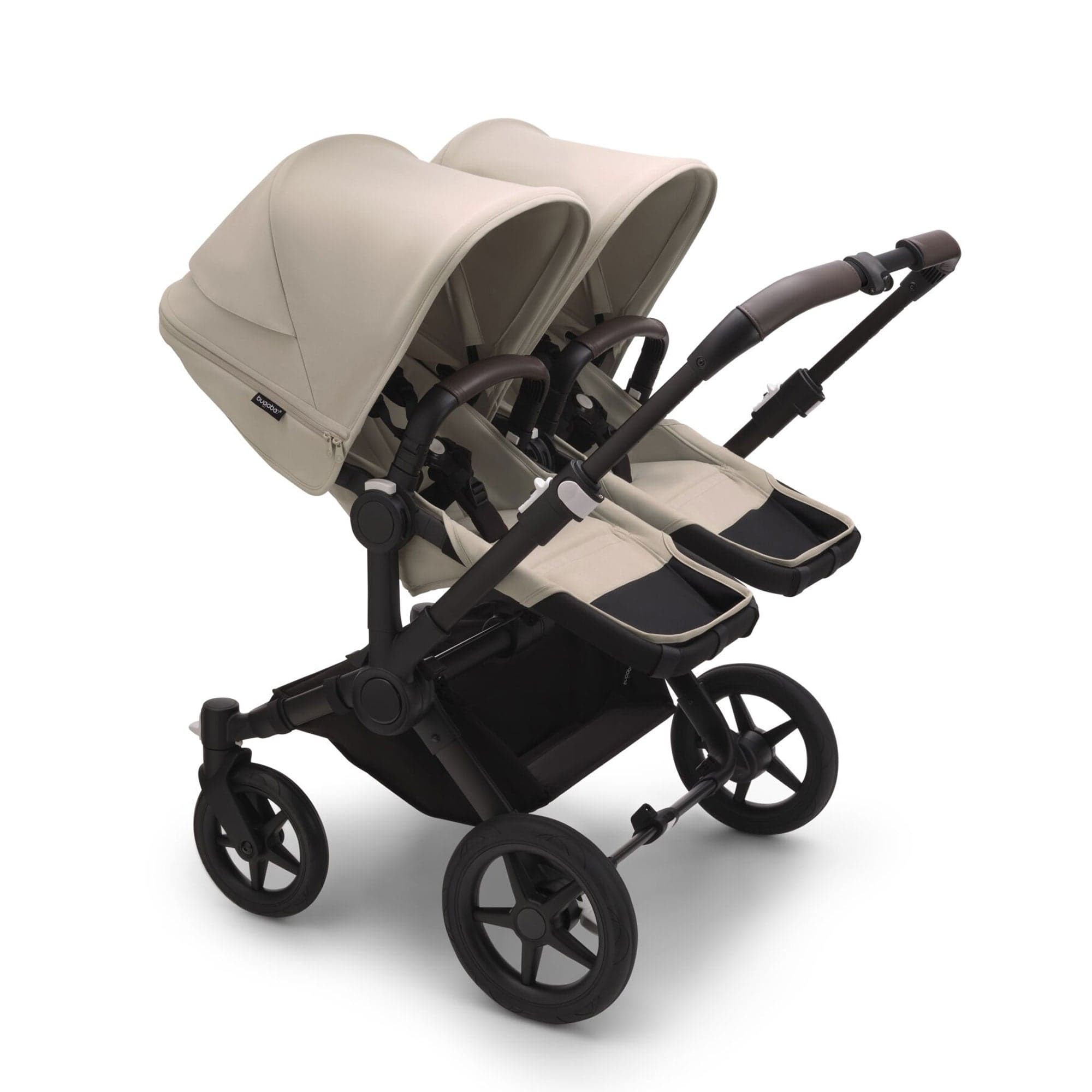 Bugaboo baby prams Bugaboo Donkey 5 Twin Complete Pushchair - Black/Desert Taupe 17621-DES-TPE