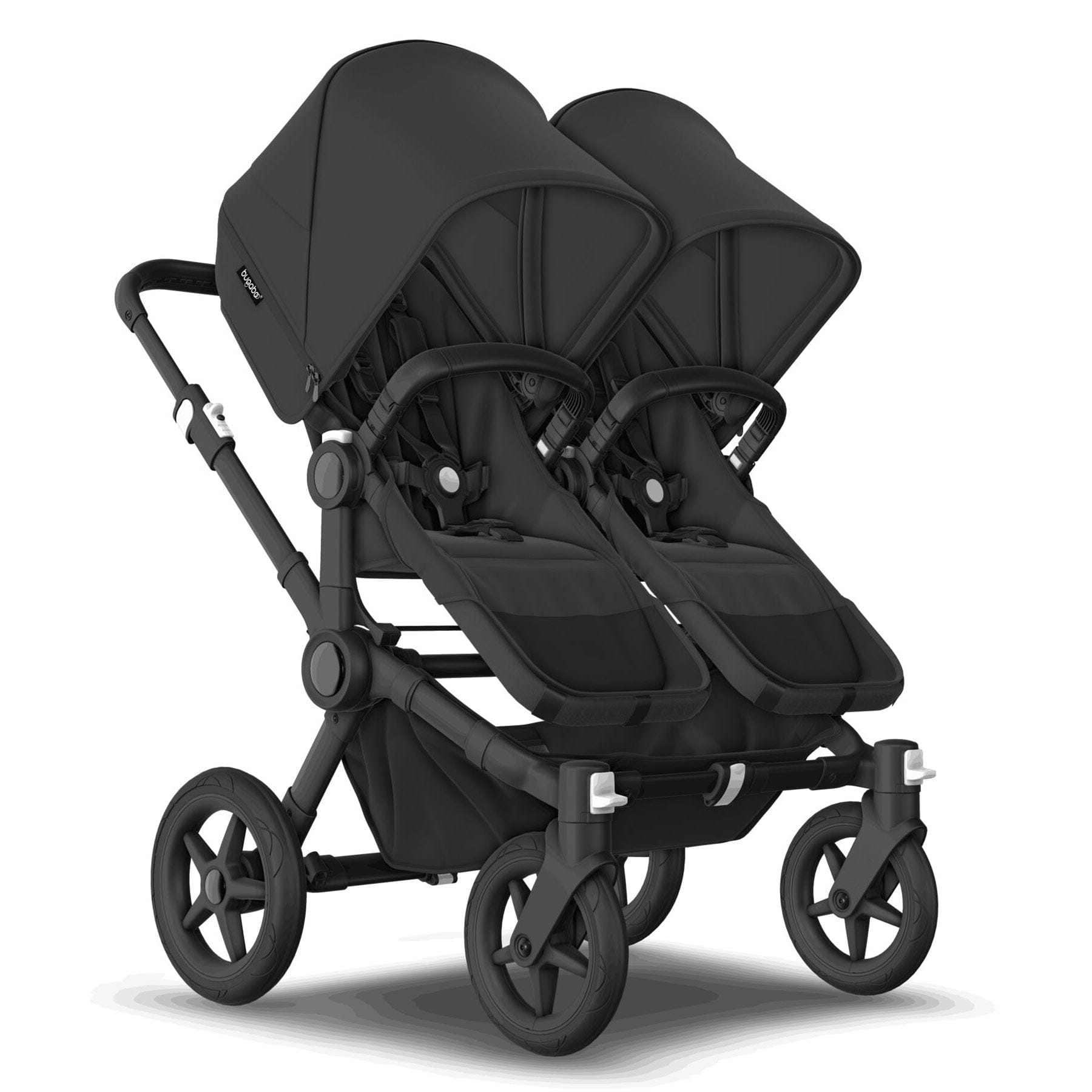 Bugaboo baby prams Bugaboo Donkey 5 Twin Complete Pushchair - Black/Midnight Black 100288004