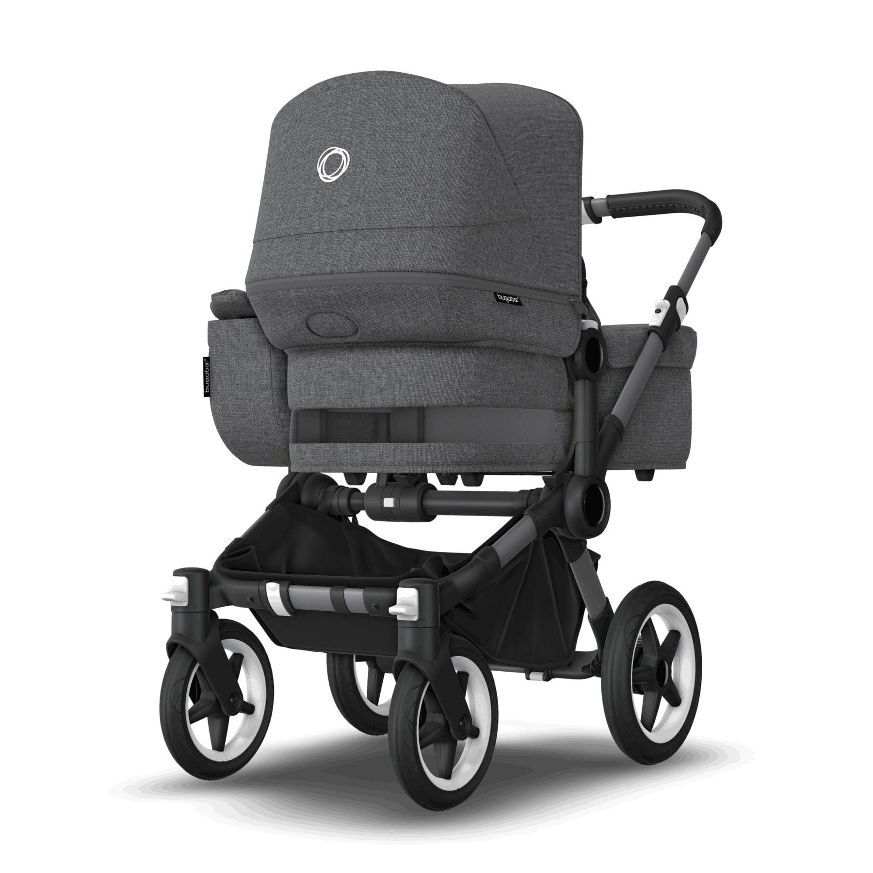 Bugaboo travel systems Bugaboo Donkey 5 Mono Cloud T Travel System - Grey Mélange 17668-GRY-MEL