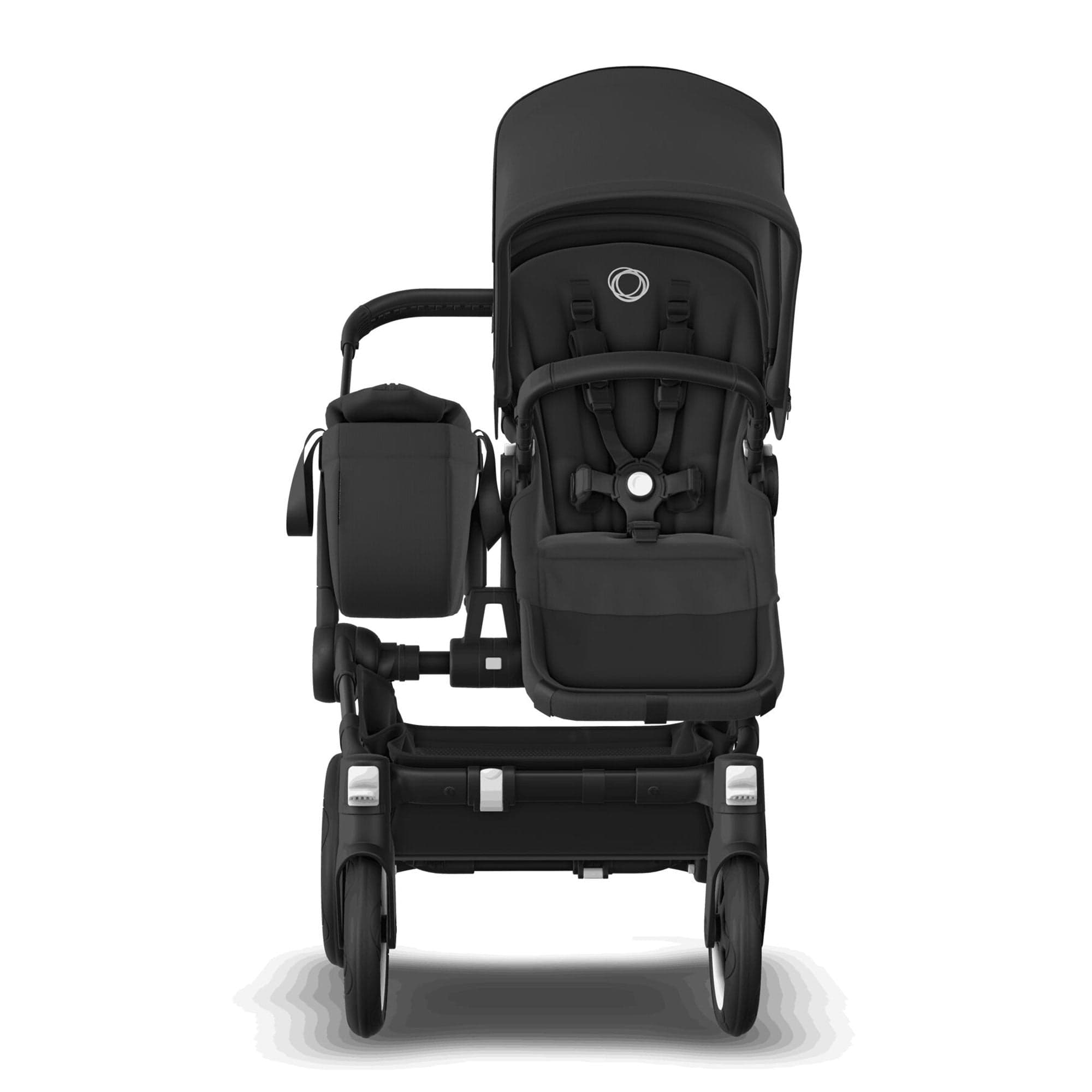 Bugaboo travel systems Bugaboo Donkey 5 Mono Cloud T Travel System - Midnight Black 17668-MID-BLK