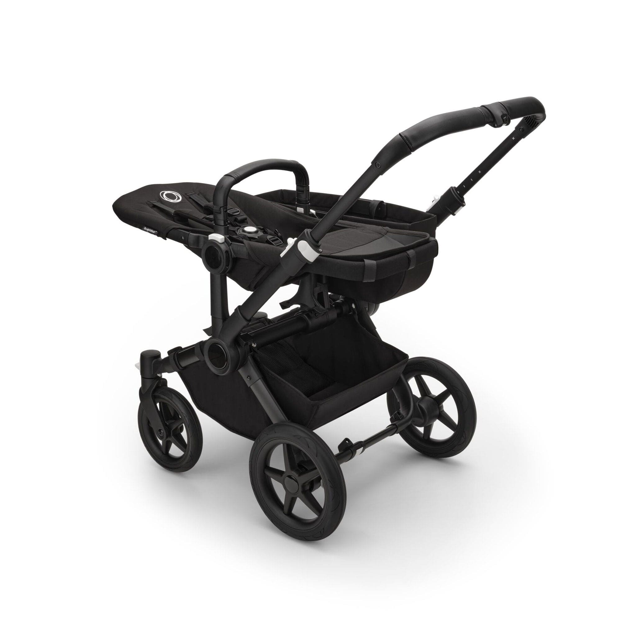 Bugaboo travel systems Bugaboo Donkey 5 Mono Cloud T Travel System - Midnight Black 17668-MID-BLK