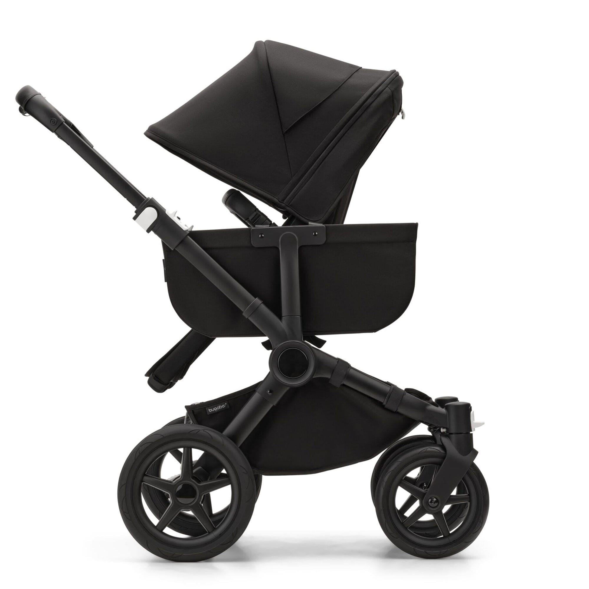 Bugaboo travel systems Bugaboo Donkey 5 Mono Cloud T Travel System - Midnight Black 17668-MID-BLK