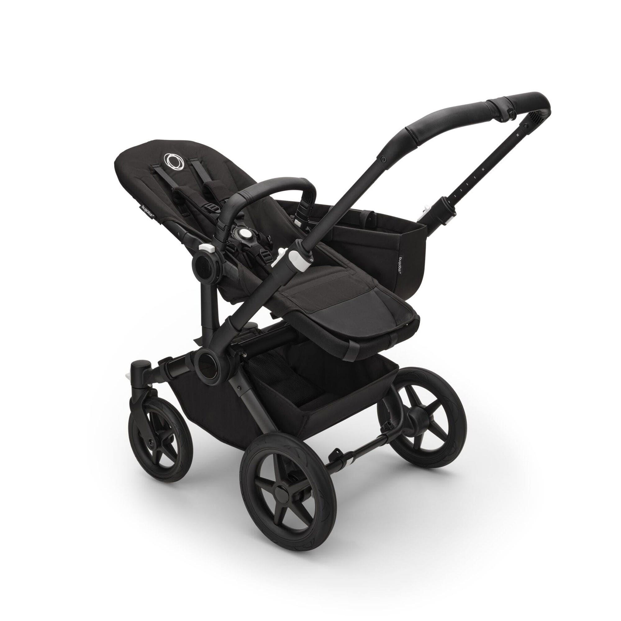 Bugaboo travel systems Bugaboo Donkey 5 Mono Cloud T Travel System - Midnight Black 17668-MID-BLK