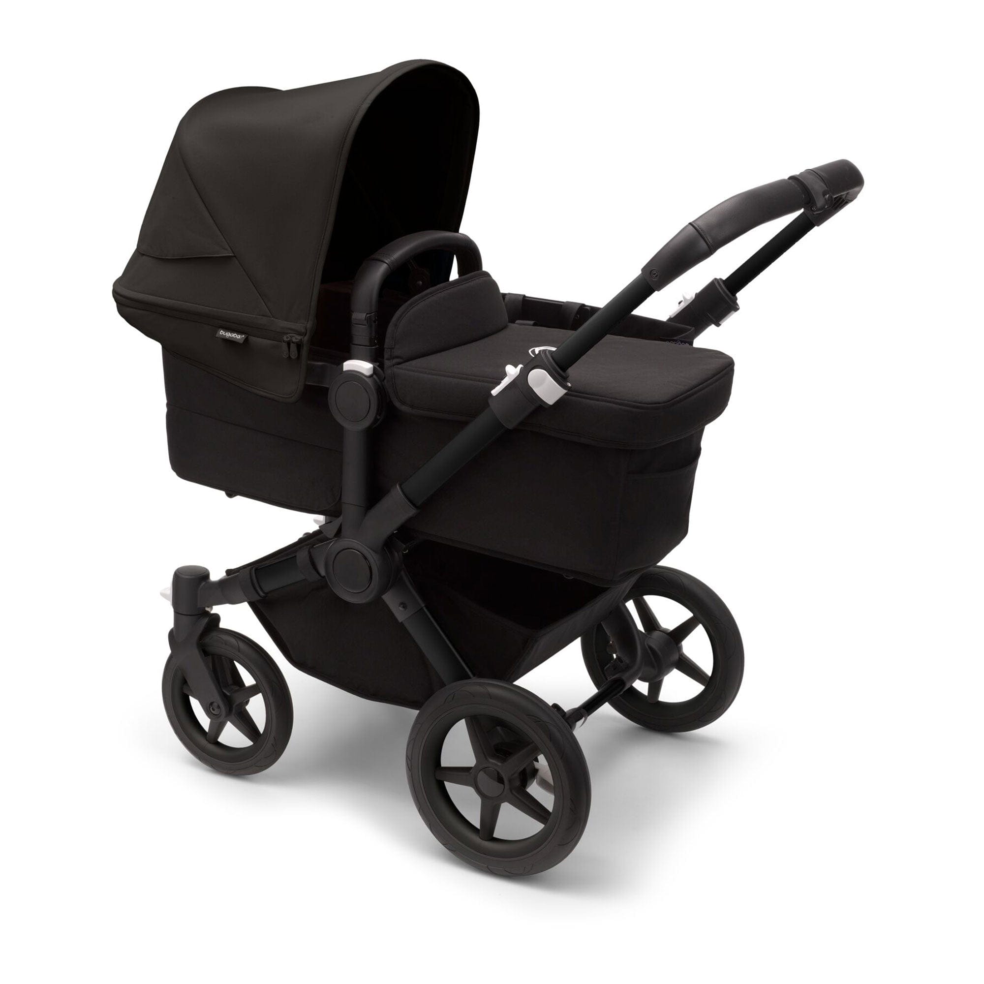 Bugaboo travel systems Bugaboo Donkey 5 Mono Cloud T Travel System - Midnight Black 17668-MID-BLK