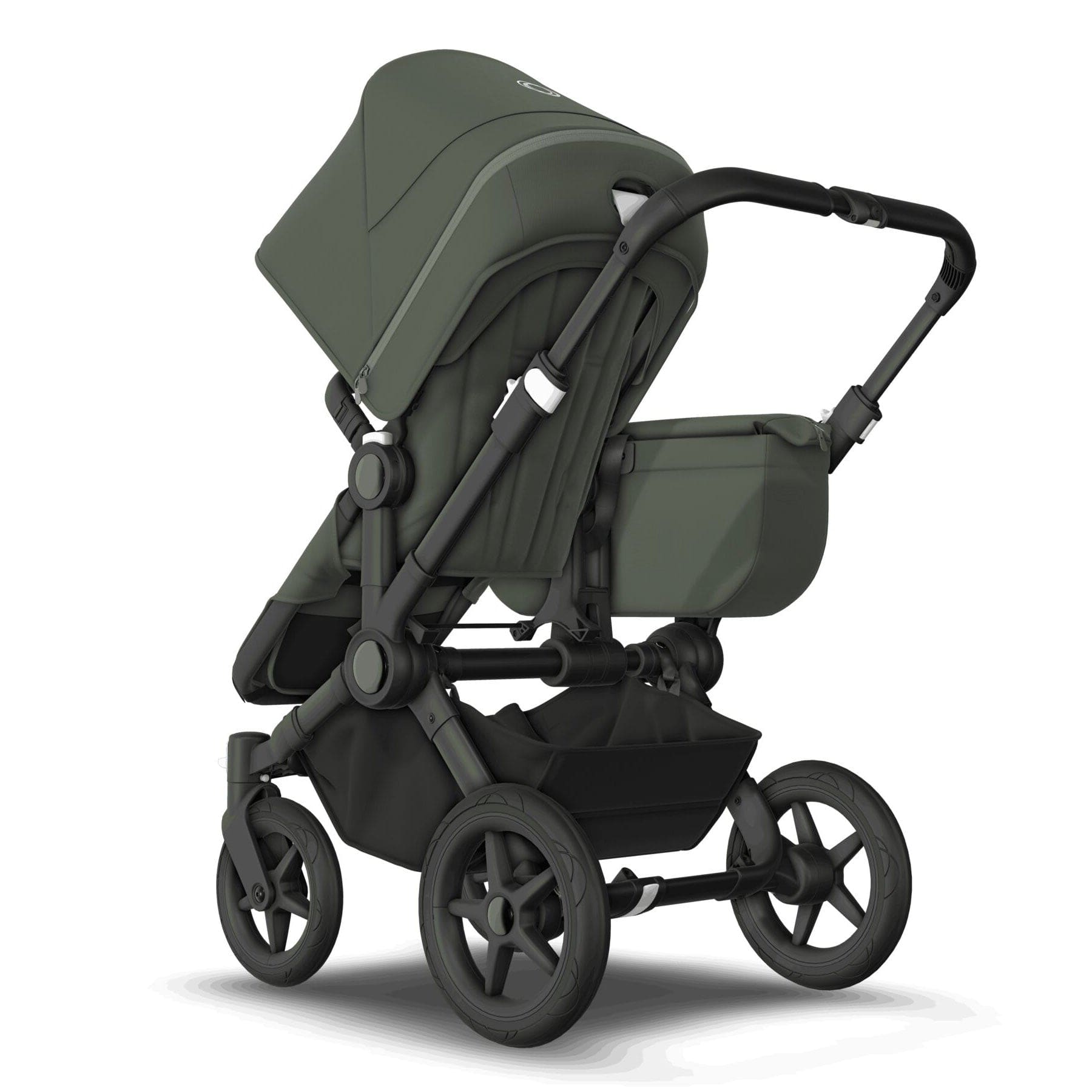 Bugaboo travel systems Bugaboo Donkey 5 Mono Turtle Travel System - Forest Green 17622-FOR-GRN