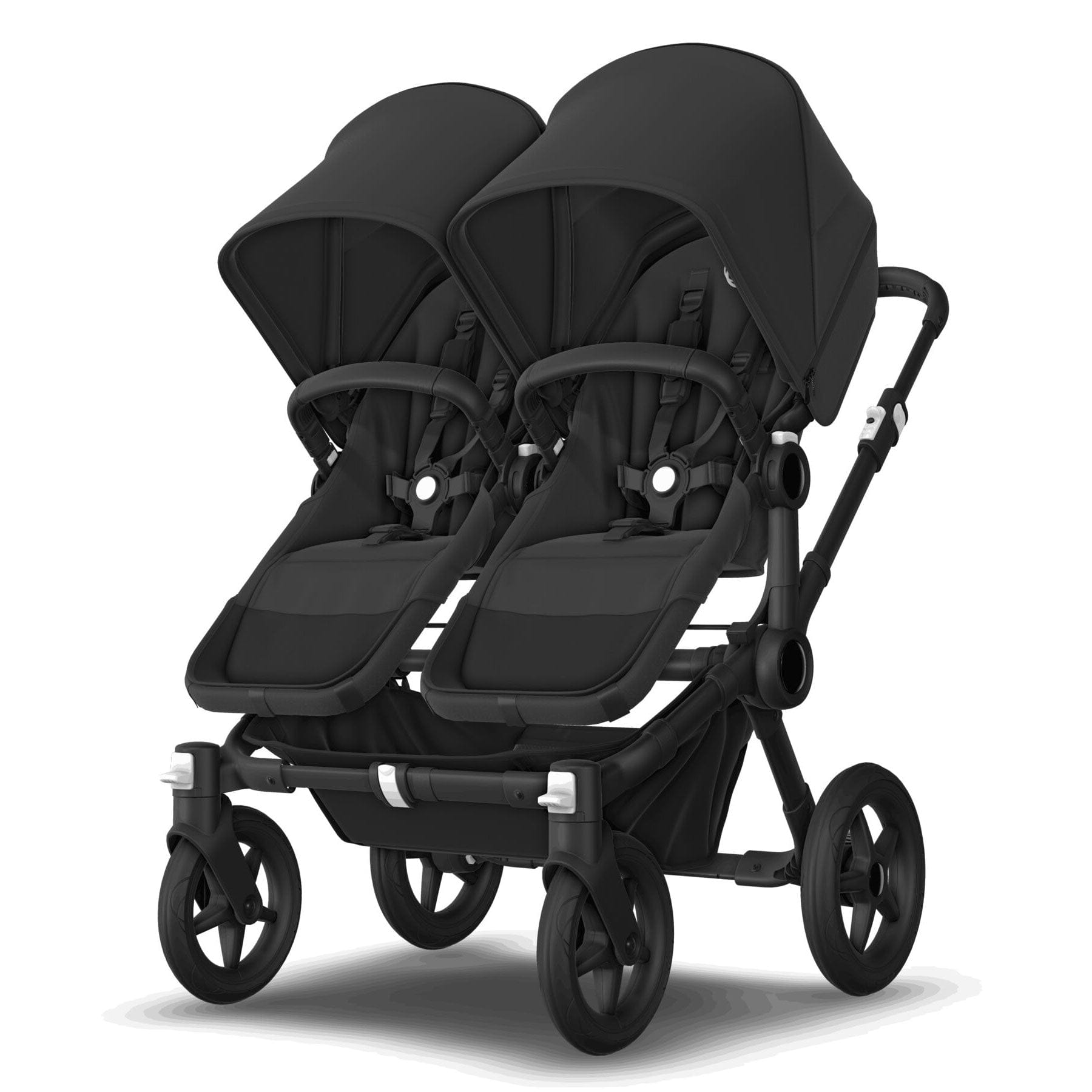 Bugaboo travel systems Bugaboo Donkey 5 Twin Complete Turtle Travel System - Midnight Black 17680-MID-BLK