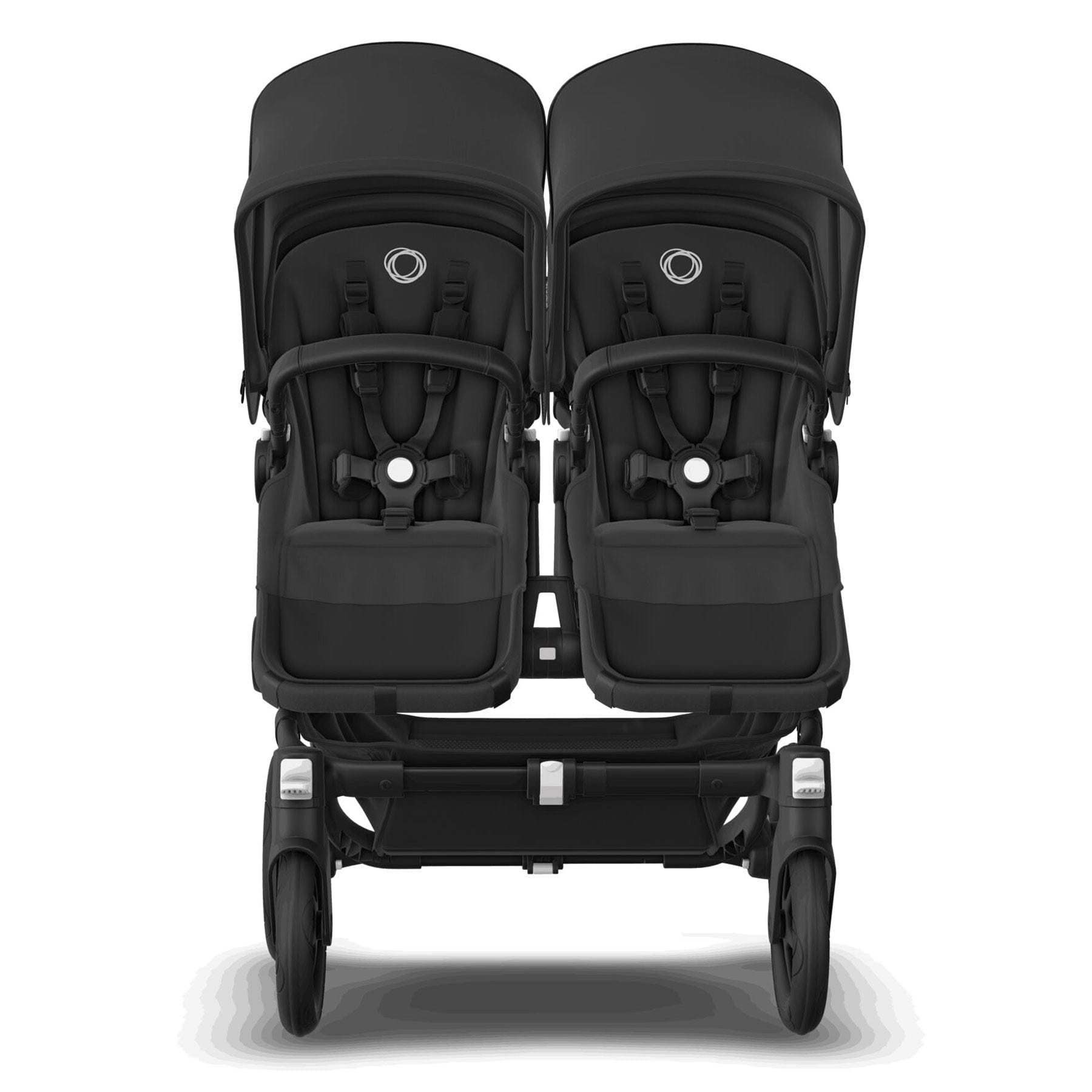 Bugaboo travel systems Bugaboo Donkey 5 Twin Complete Turtle Travel System - Midnight Black 17680-MID-BLK