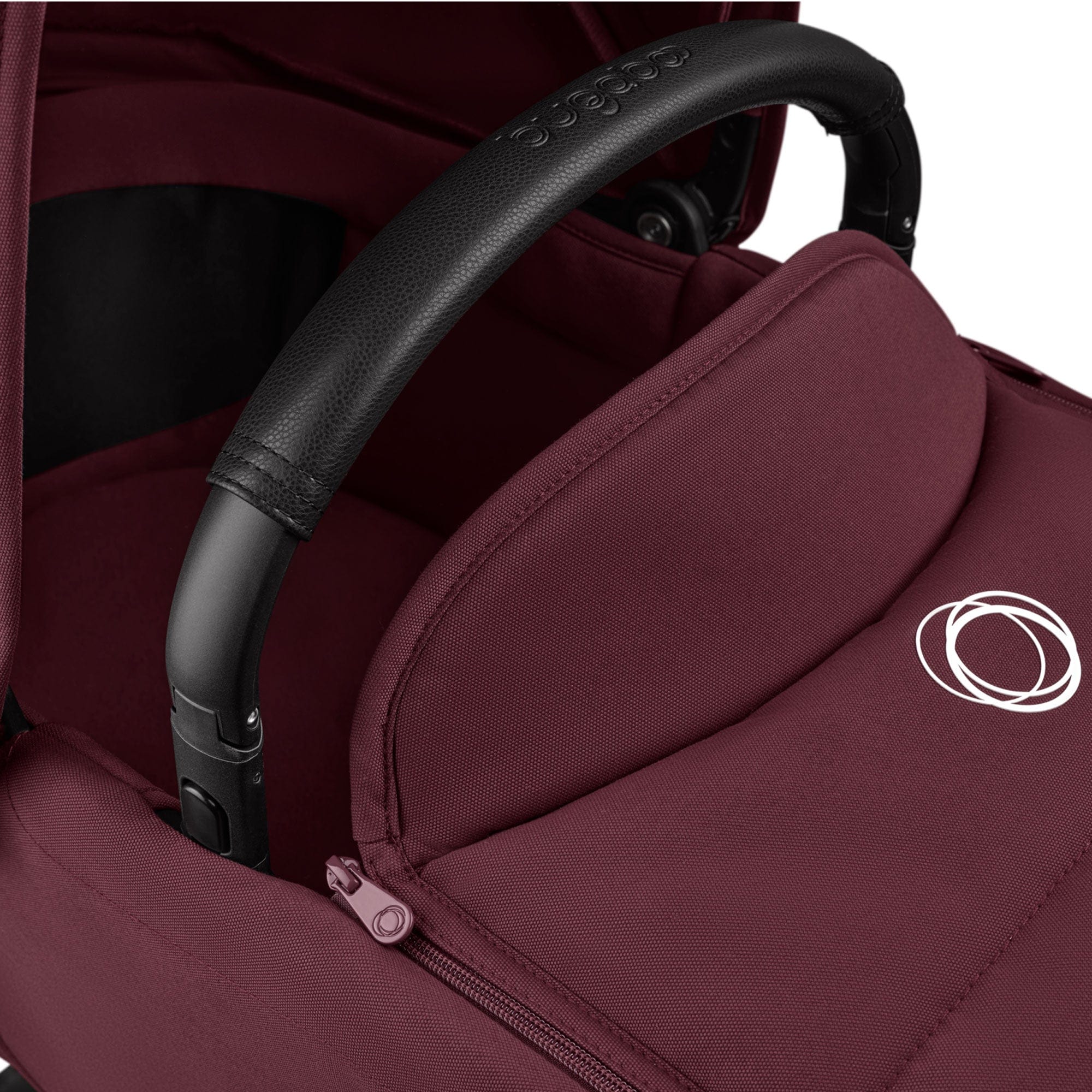 Bugaboo travel systems Bugaboo Dragonfly Ultimate Bundle - Black/Dark Cherry 18323-BLK-DAR-CHE