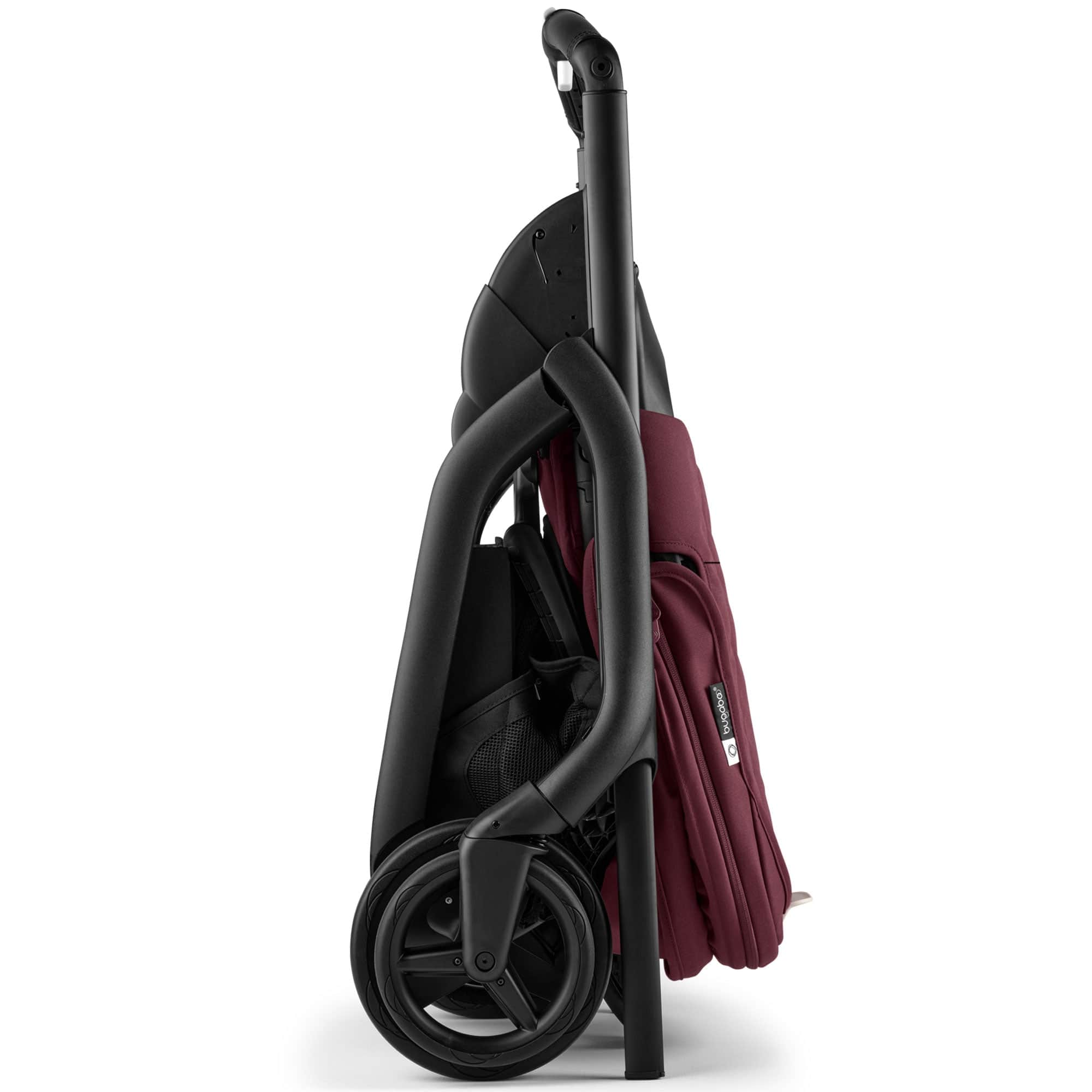 Bugaboo travel systems Bugaboo Dragonfly Ultimate Bundle - Black/Dark Cherry 18323-BLK-DAR-CHE