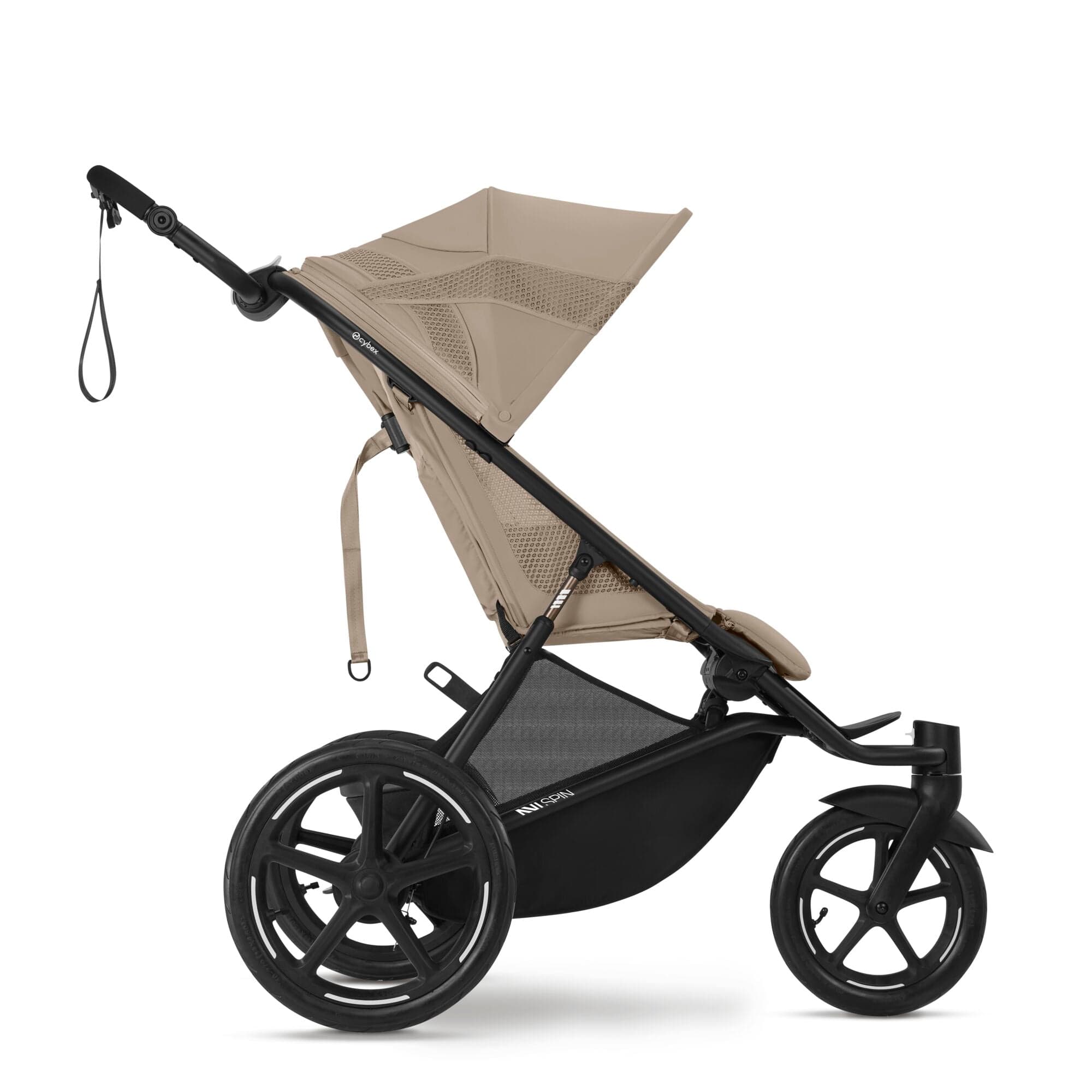 Cybex 3 Wheeler Pushchair Bundles Cybex Avi Spin Luxury Kit - Almond Beige