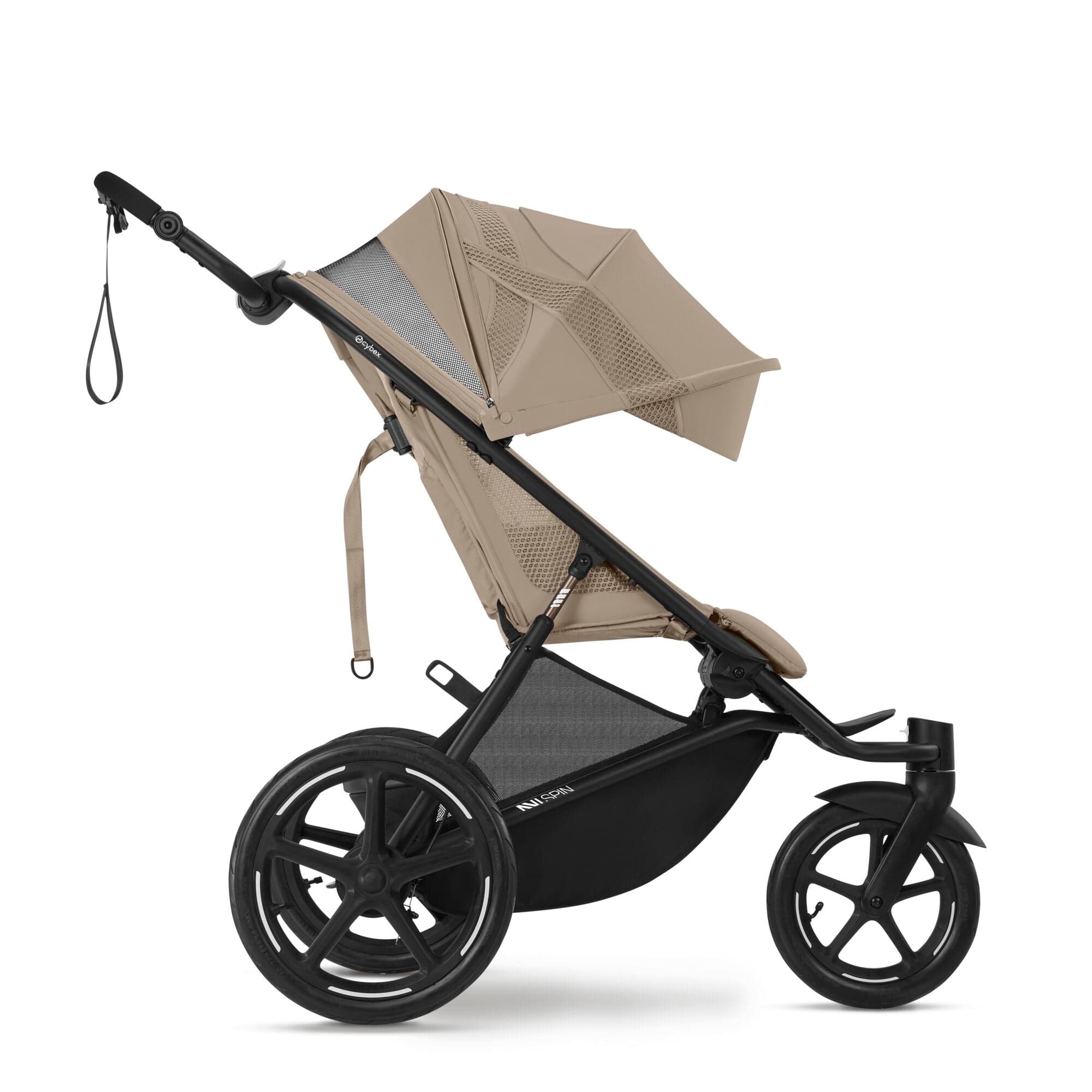 Cybex 3 Wheeler Pushchair Bundles Cybex Avi Spin Luxury Kit - Almond Beige