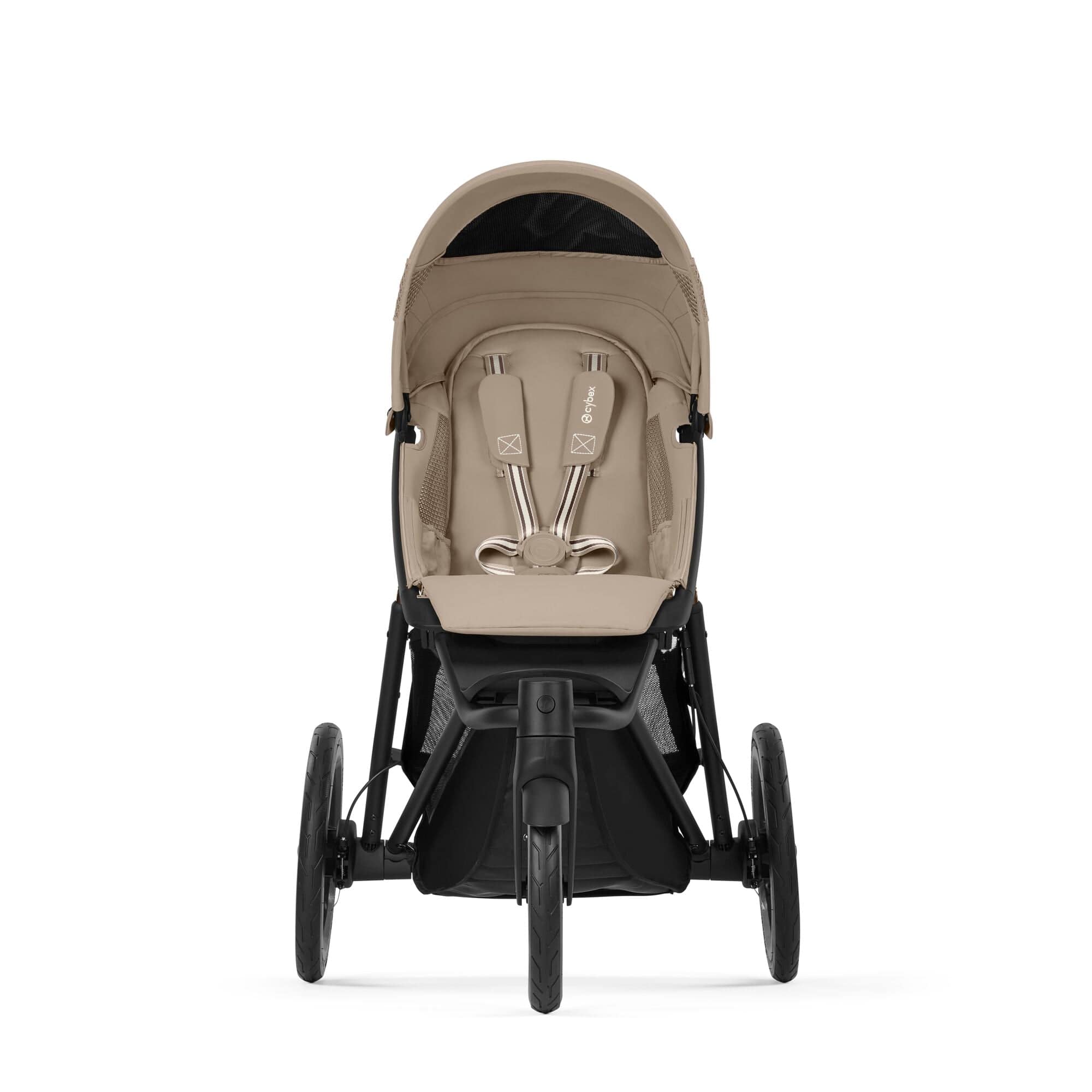 Cybex 3 Wheeler Pushchair Bundles Cybex Avi Spin Luxury Kit - Almond Beige