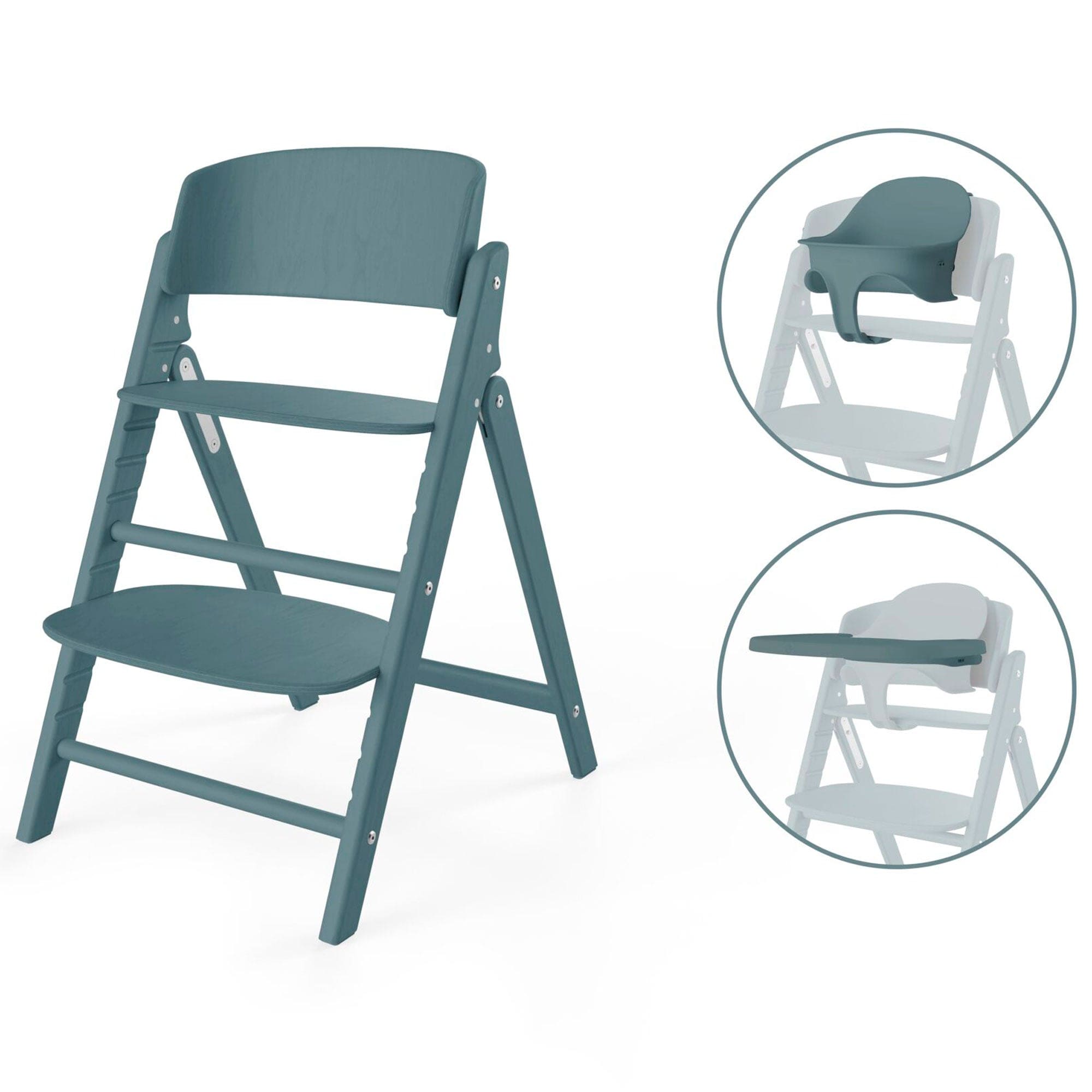 Cybex baby highchairs Cybex Click & Fold 3in1 High Chair - Stone Blue 524000833