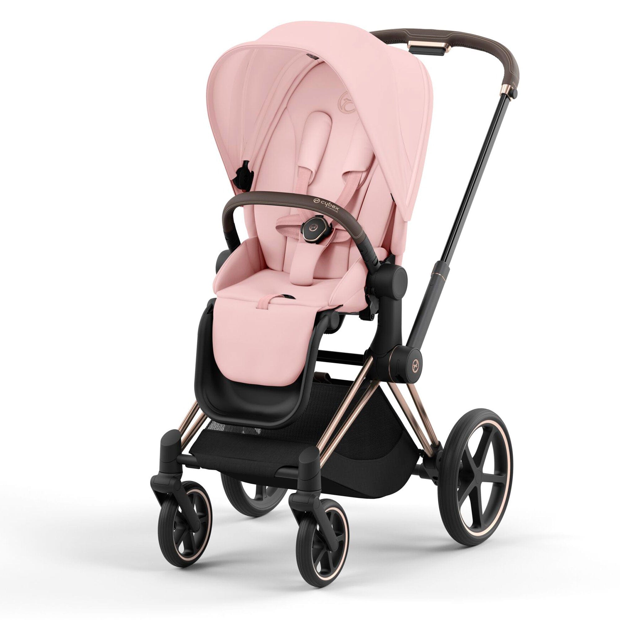 Cybex Baby Prams Cybex Priam & Lux Cot (2023) - Peach Pink