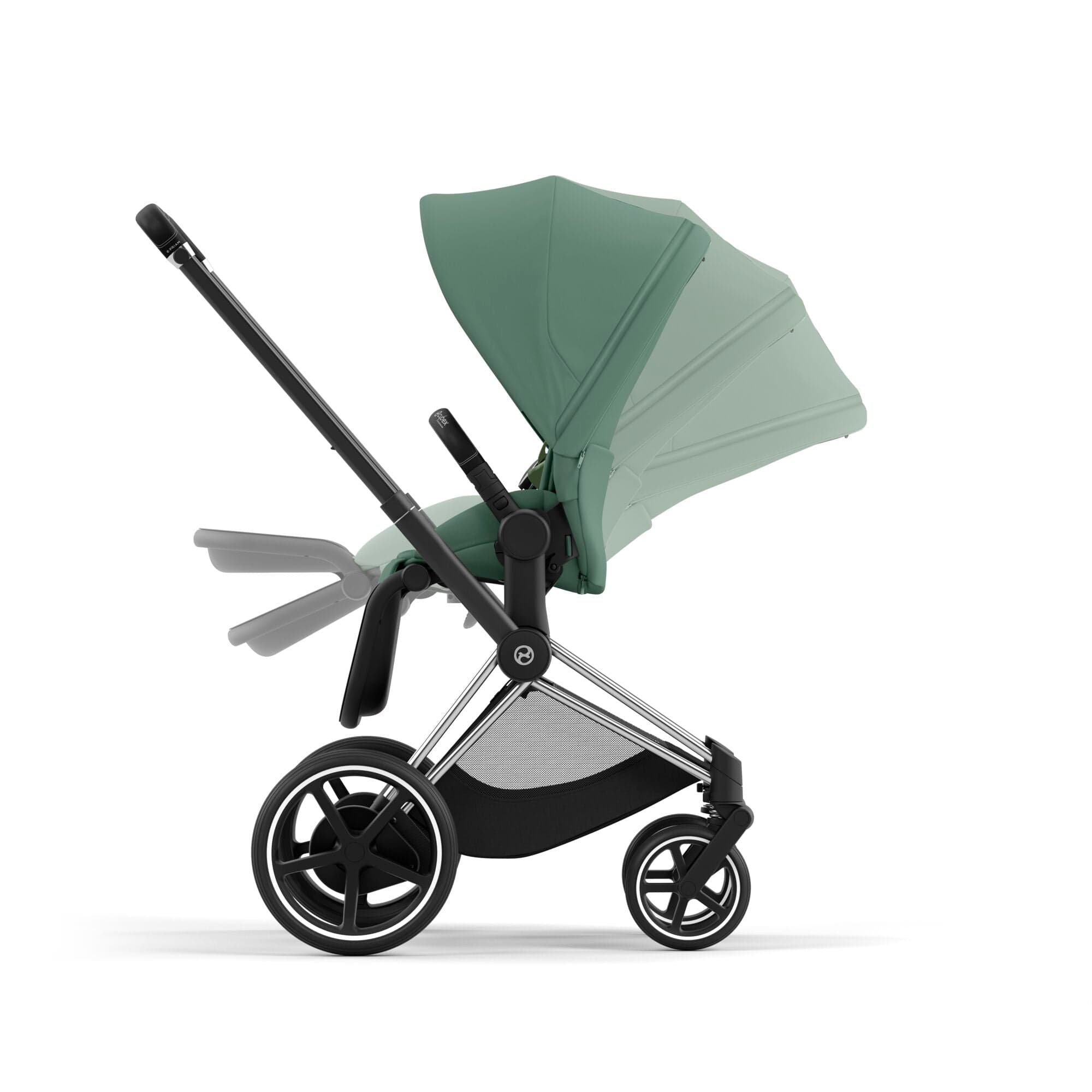 Cybex Baby Prams Cybex e-Priam Pram - Leaf Green