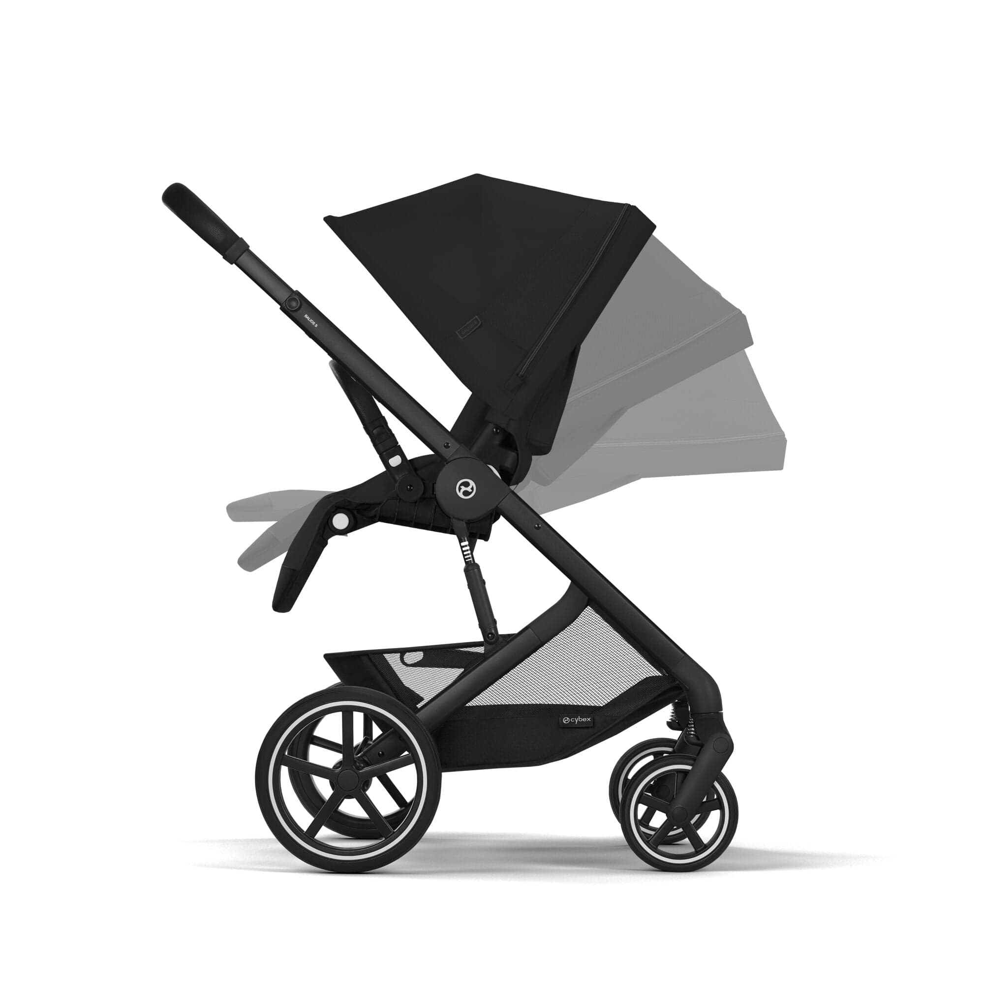 Cybex baby prams Cybex Balios S Lux Essential Bundle - Black/Moon Black