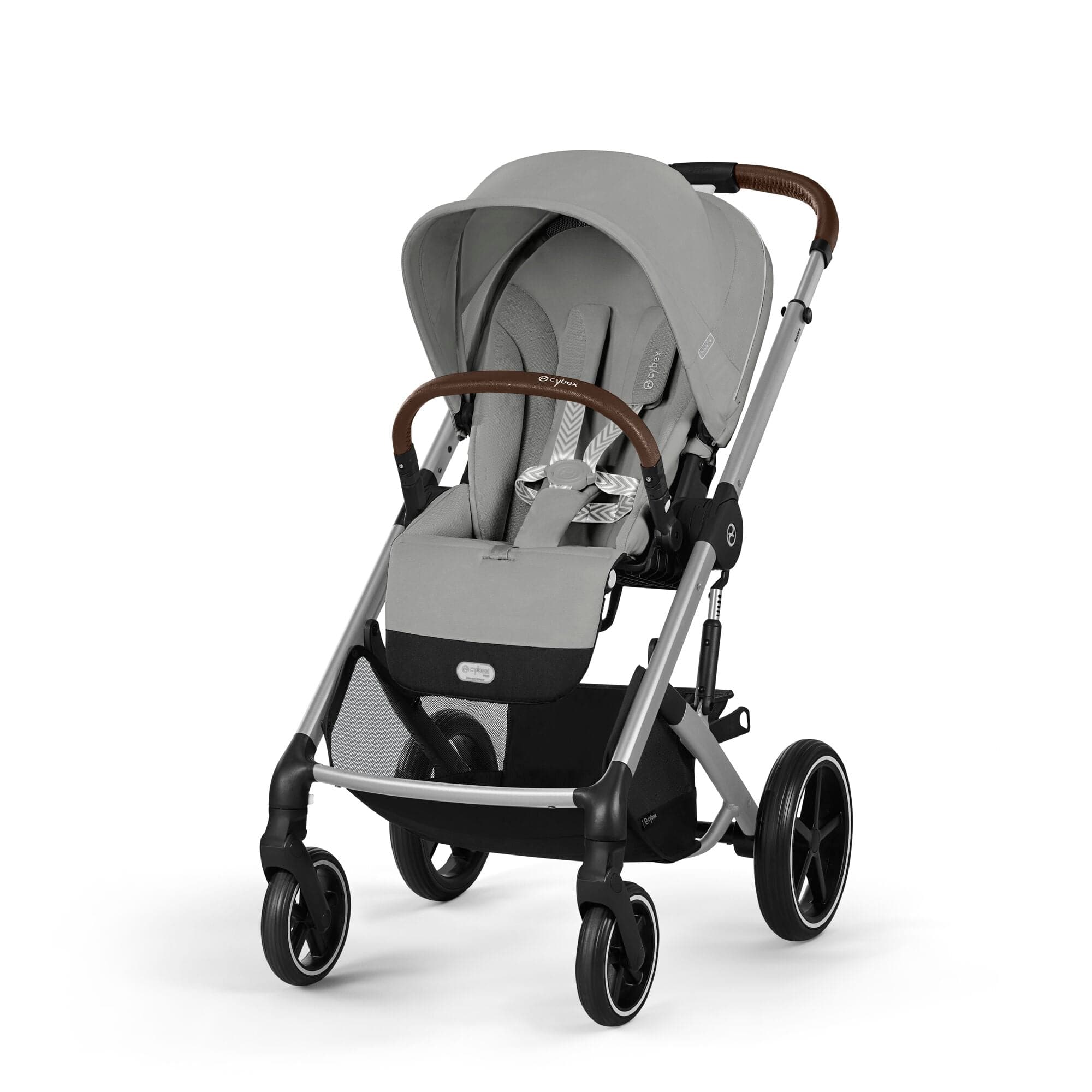 Cybex baby prams Cybex Balios S Lux Essential Bundle - Silver/Stone Grey