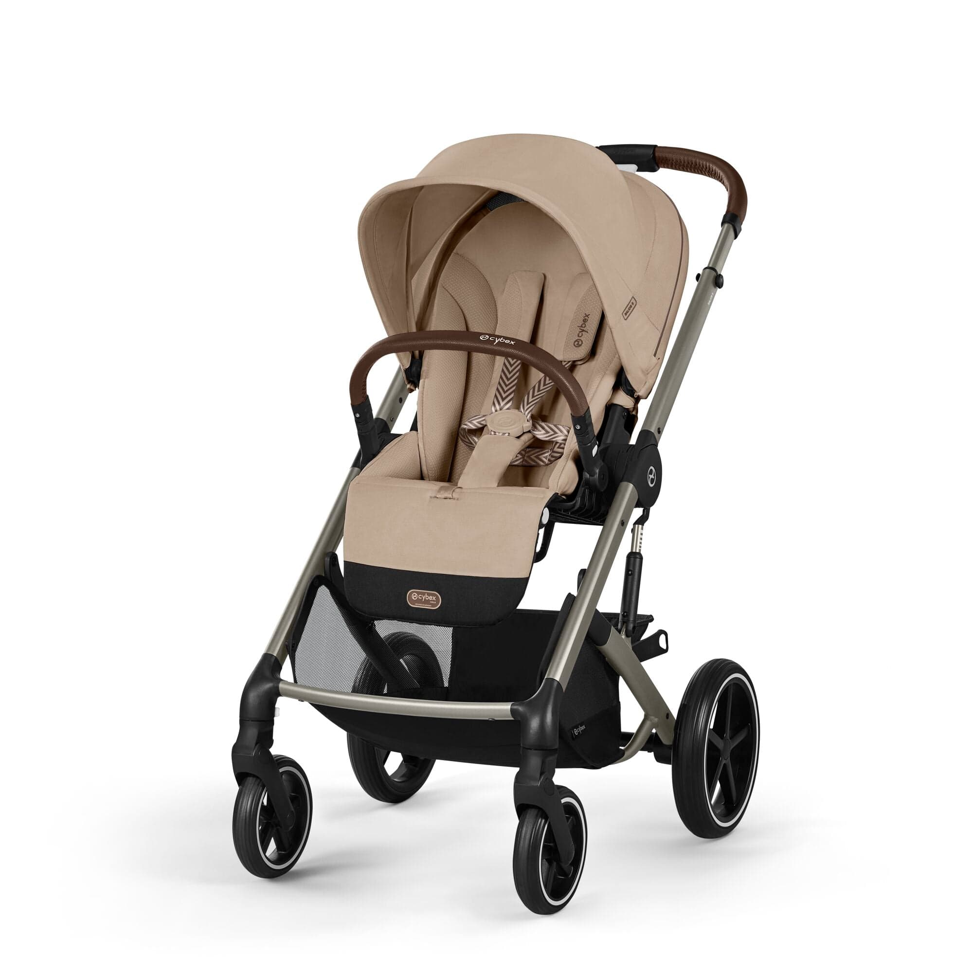 Cybex baby prams Cybex Balios S Lux Essential Bundle - Taupe/Almond Beige