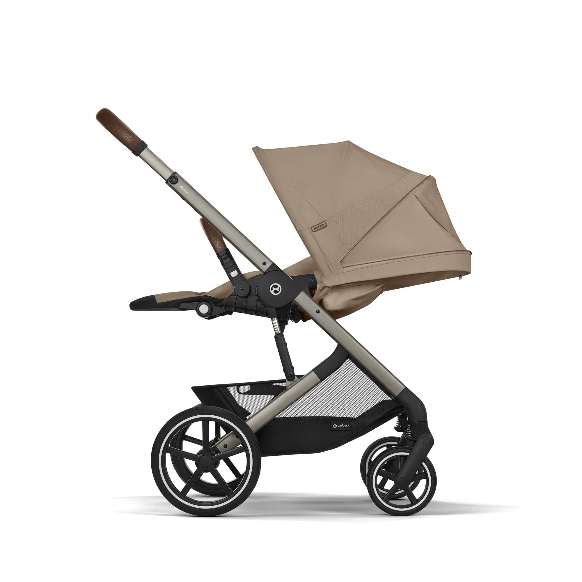 Cybex baby prams Cybex Balios S Lux Essential Bundle - Taupe/Almond Beige