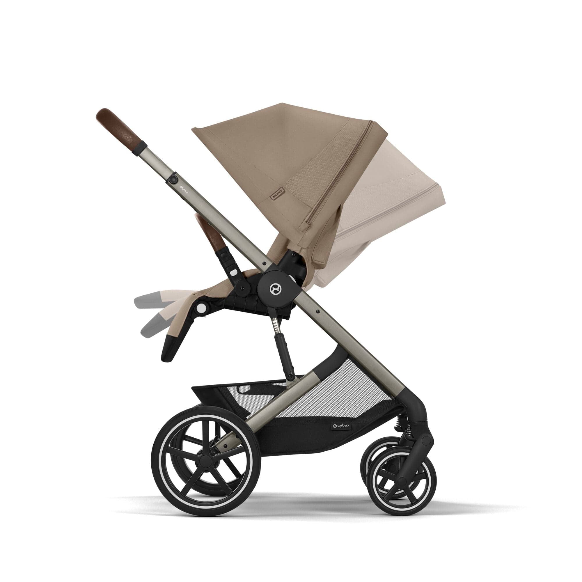 Cybex baby prams Cybex Balios S Lux Essential Bundle - Taupe/Almond Beige