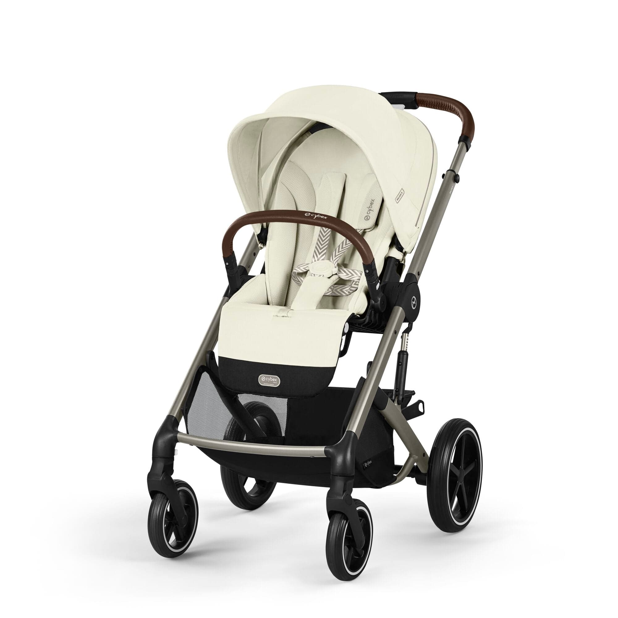 Cybex baby prams Cybex Balios S Lux Essential Bundle - Taupe/Seashell Beige